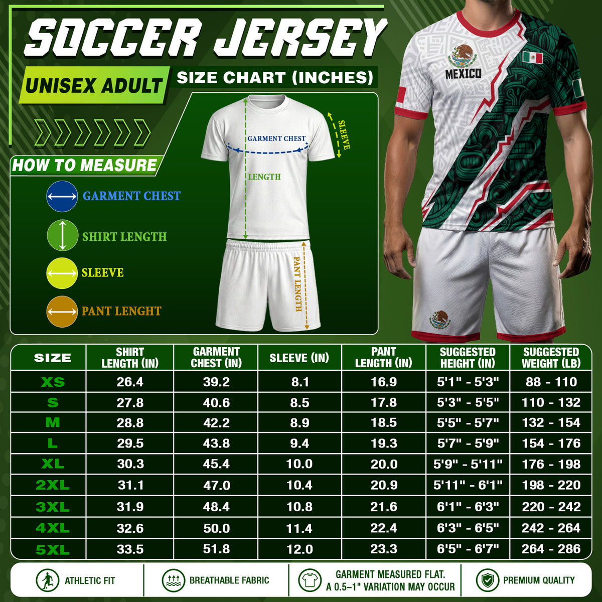 Mexico White Aztec Eagle Design Soccer Jersey