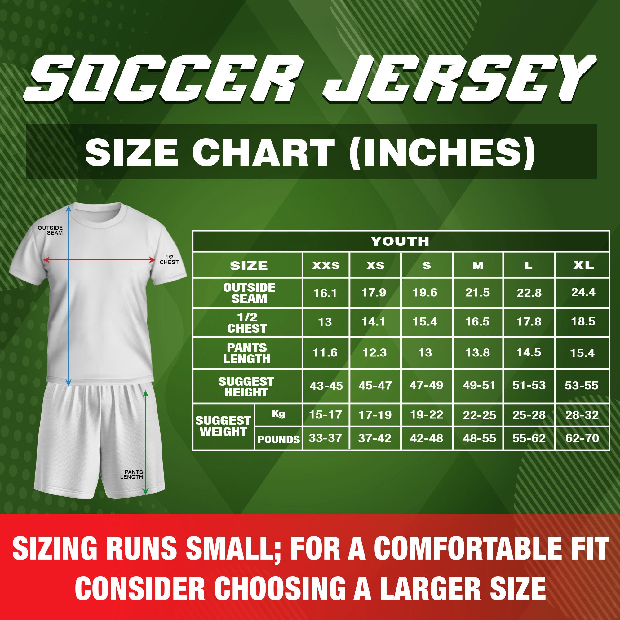 Soccer Jersey for Kids Mexico Green Gold Map Aztec Design