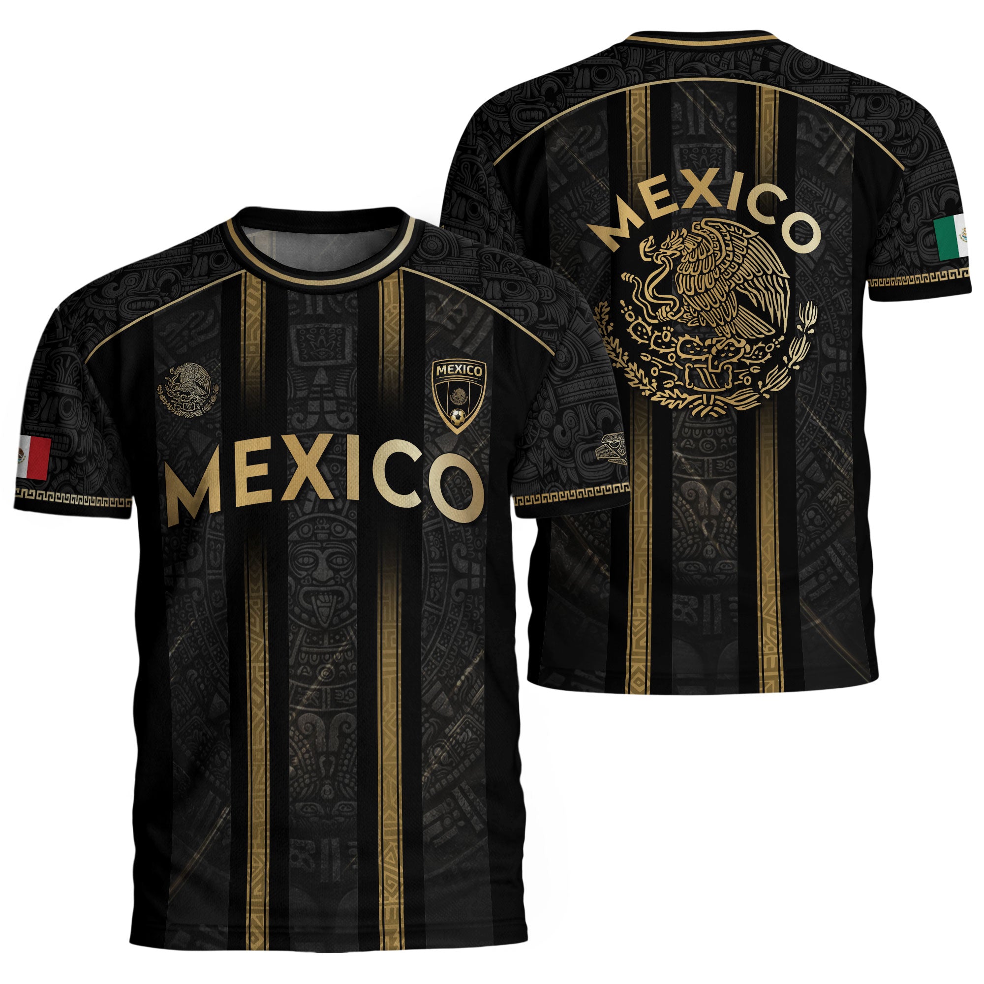 Mexico Soccer Legacy Jersey Gold Black, Tradition, Unity, and Cultural Pride