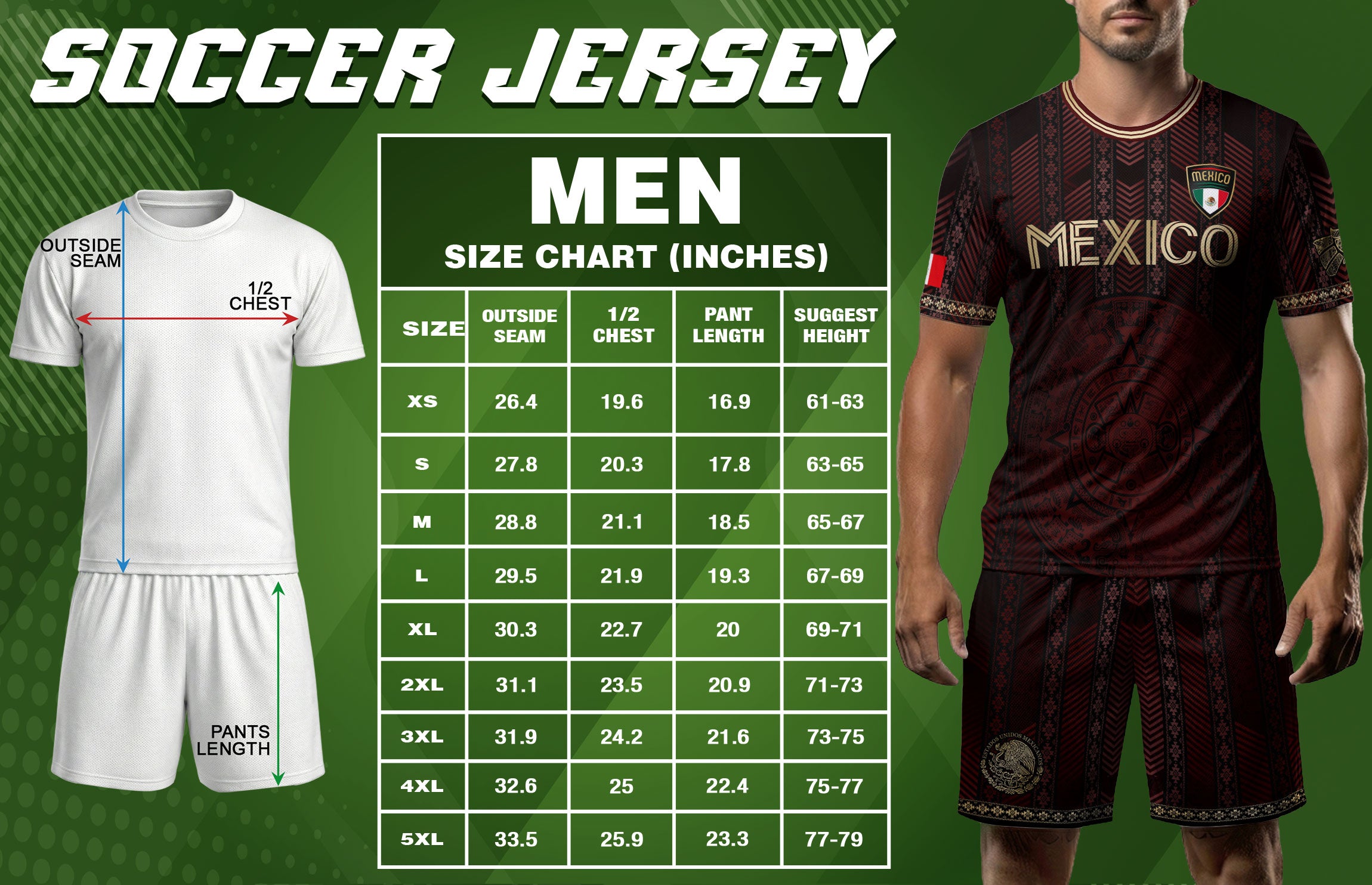 Mexico Burgundy Soccer Jersey with Golden Aztec Calendar and Eagle Crest