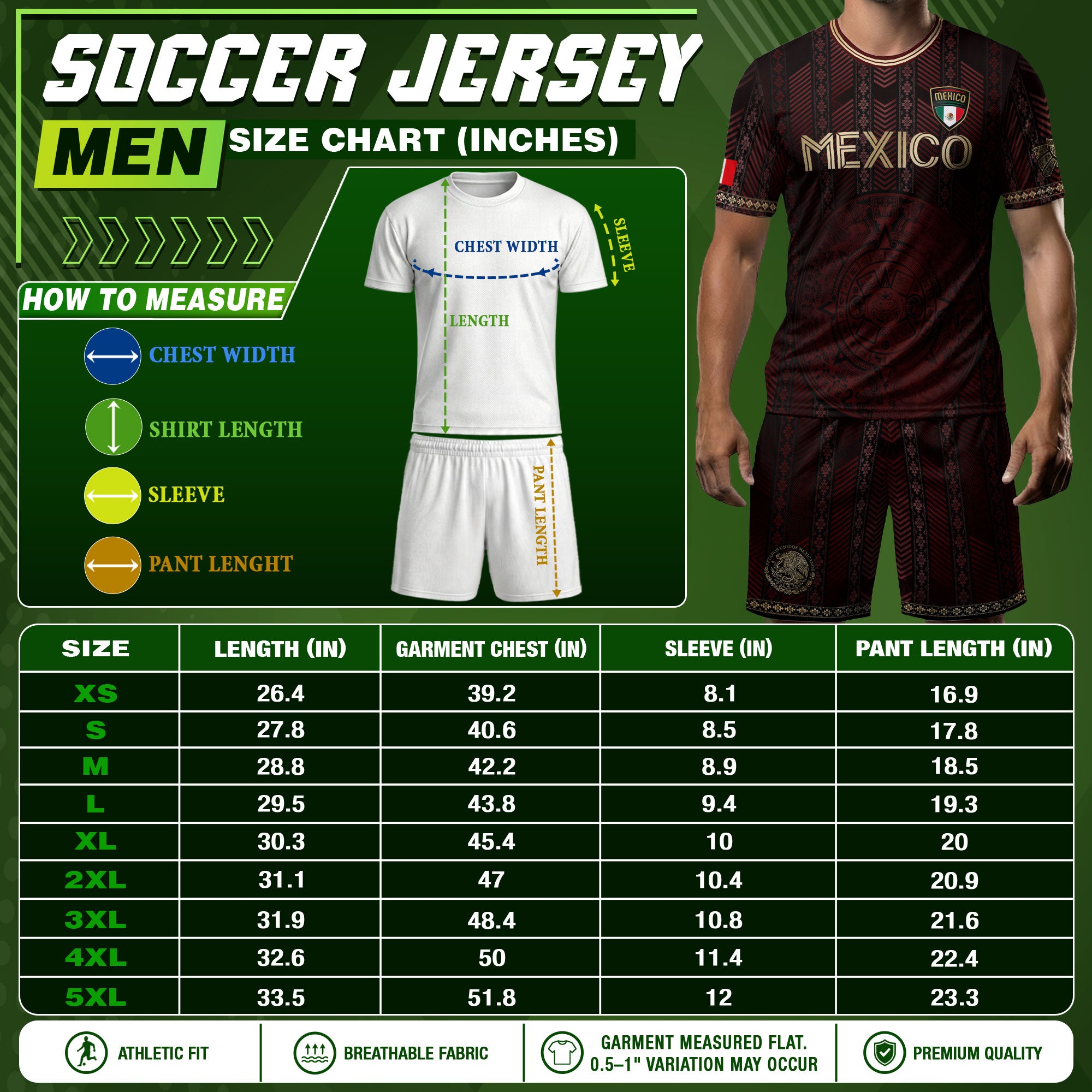 Camiseta de fútbol de México color burdeos con calendario azteca dorado y escudo del águila
