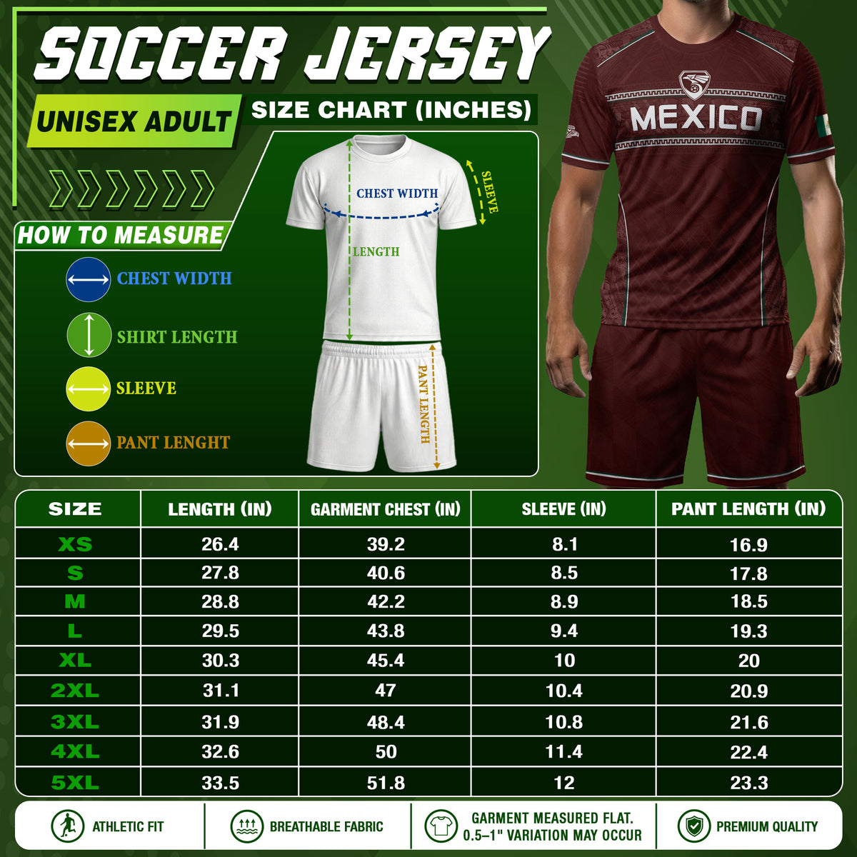 Maroon Mexico Soccer Jersey Aztec Coat of Arms Football Men Shirt Mexico Fan Tee
