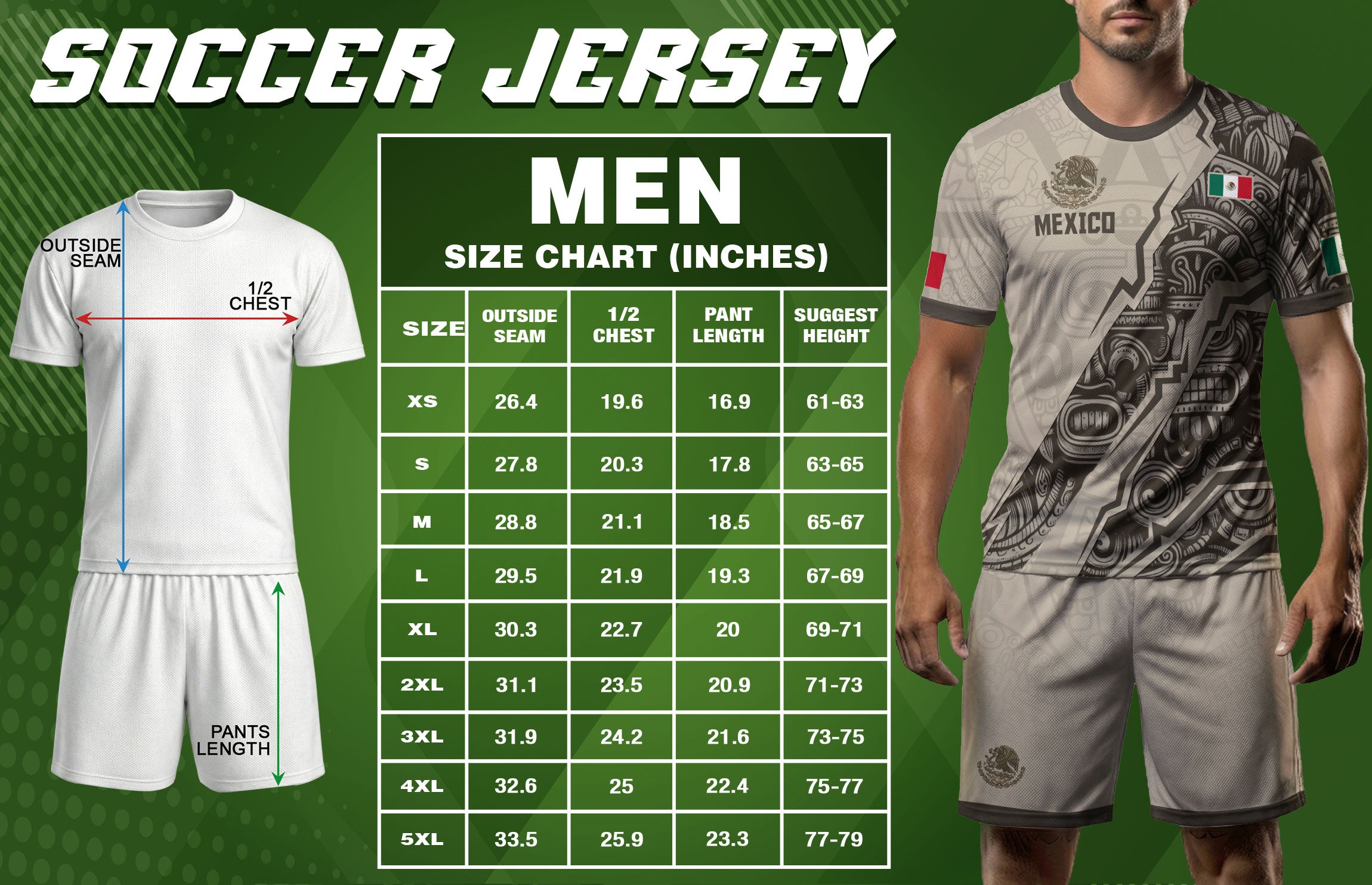 Camiseta de fútbol de la herencia del guerrero azteca del águila dorada negra de México