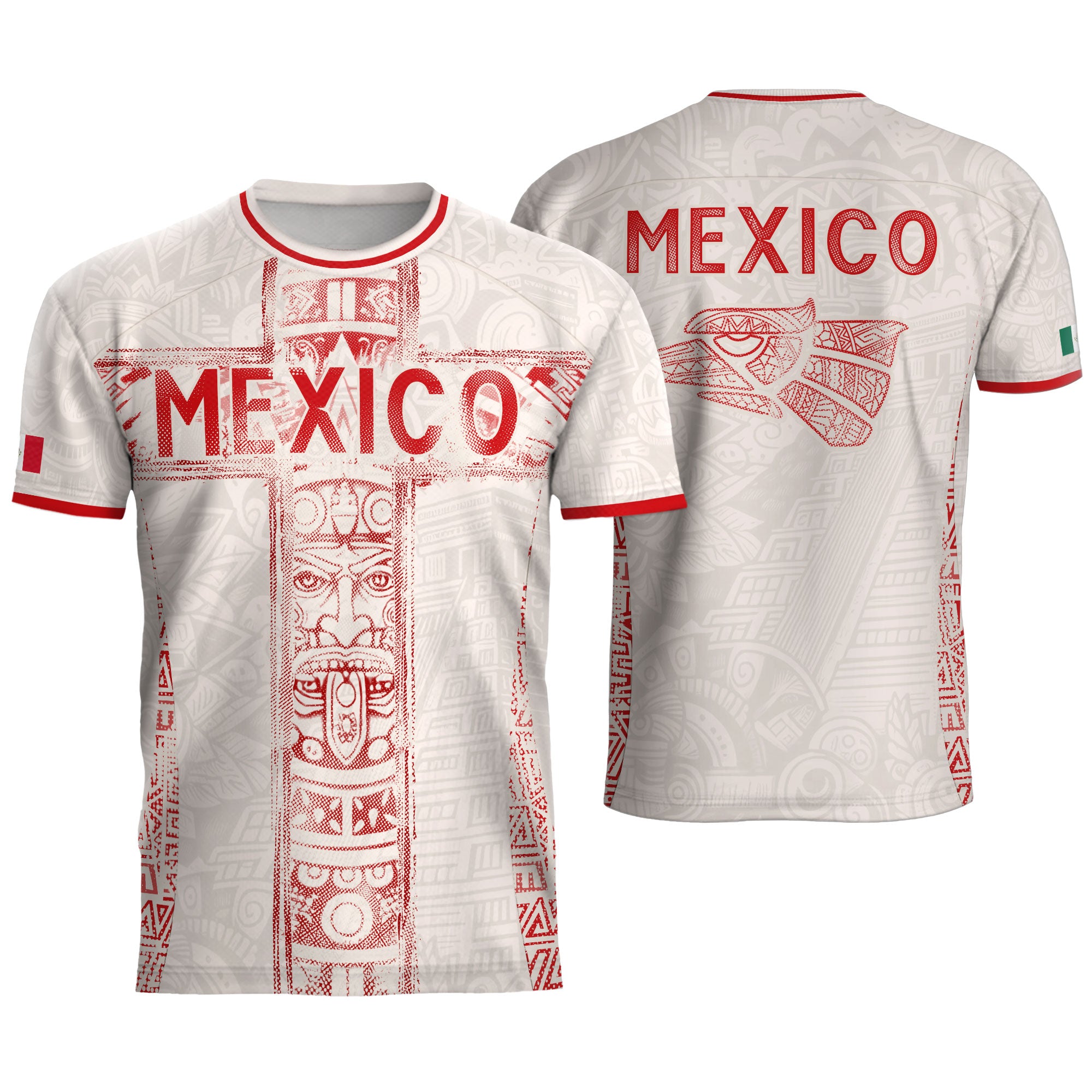 Custom Mexico Soccer Jersey Men Women Beige Mexican Football Jersey Playera De Mexico Jersey De Mexico