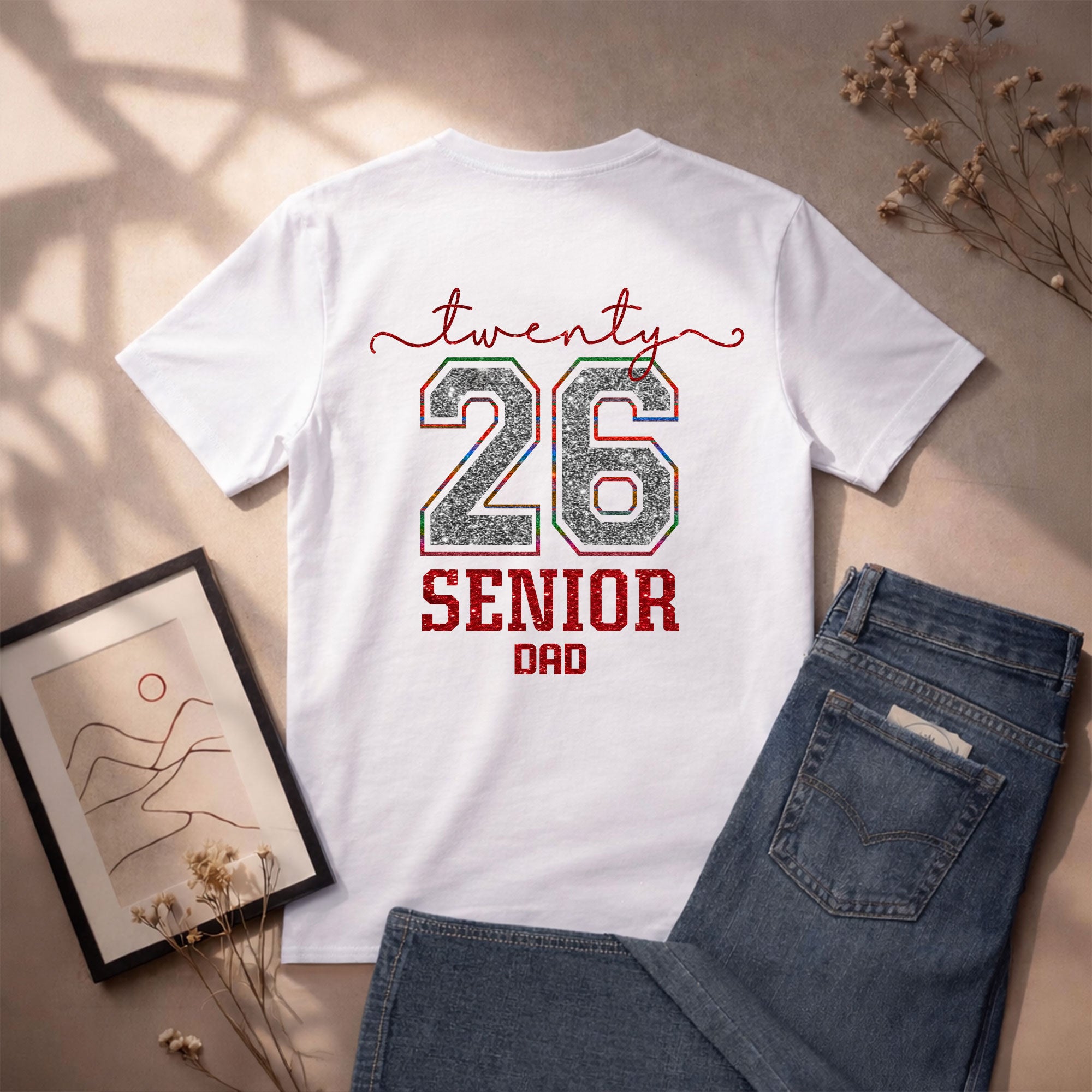 Senior Family 2026 Shirt - Custom Graduation Tee Class of 2026