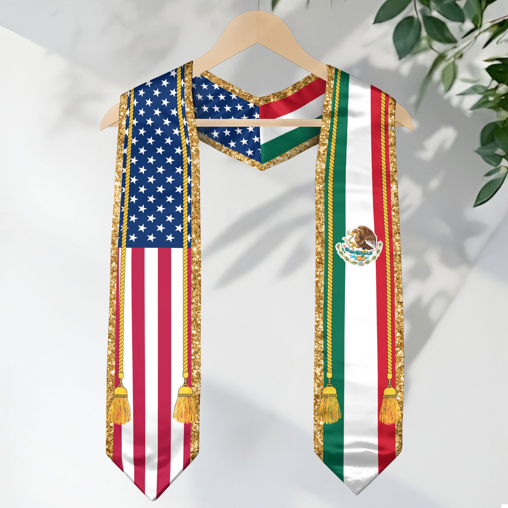 Mexican Stole Mexico 2026, Graduation Sash for Graduate Students