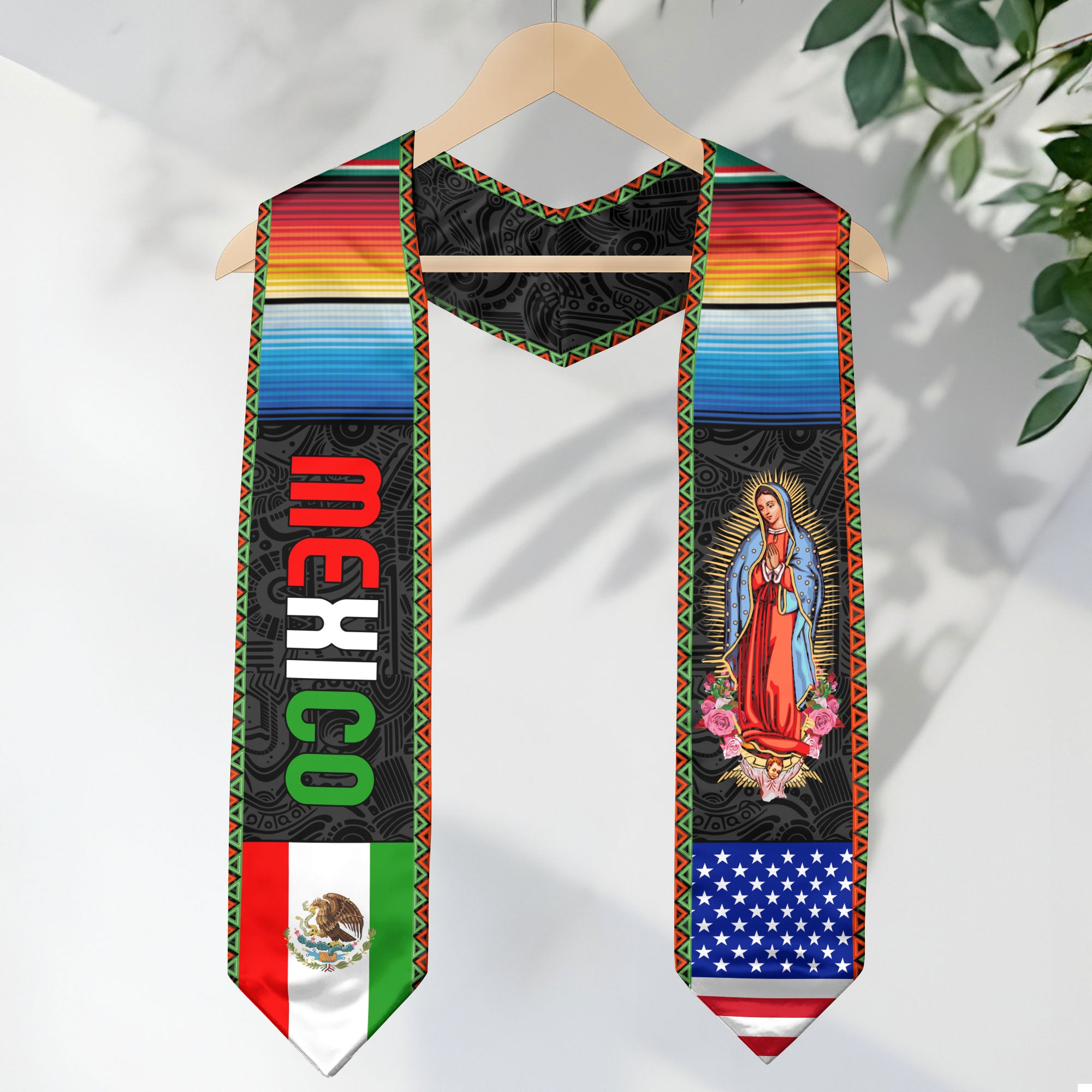 Stole Mexico 2026 Mexican, Senior Graduation Sash