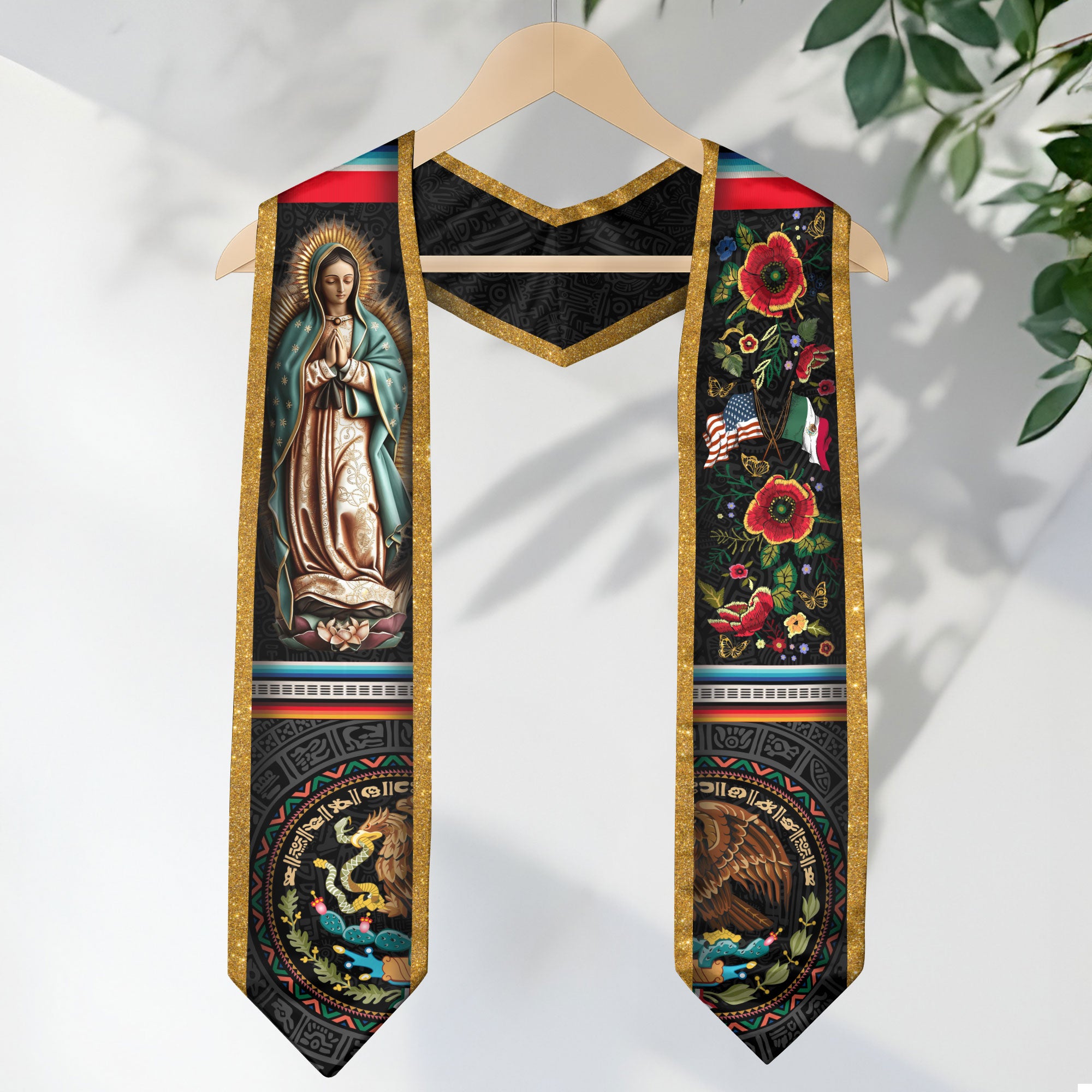 Graduation Stole Mexico 2026, Mexican Sash for Graduate Outfit
