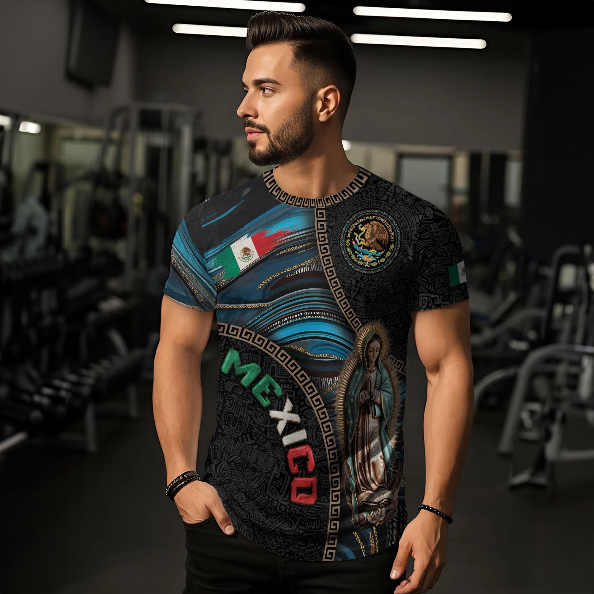 Mexico Guadalupe Aztec Heritage Pride Culture Spirit Legacy Shirt