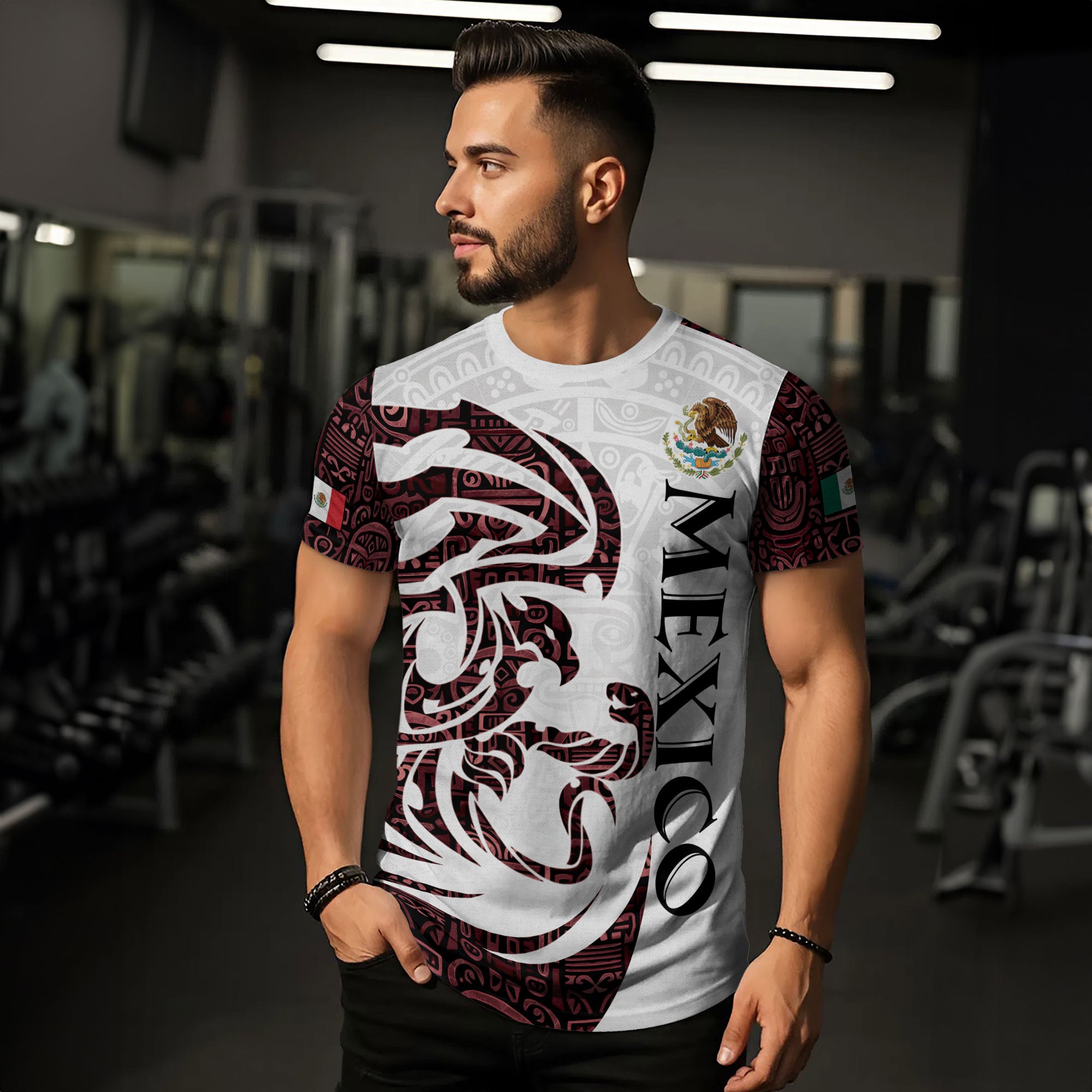 Mexico Aztec Pyramid Heritage Pride Warrior Spirit Shirt