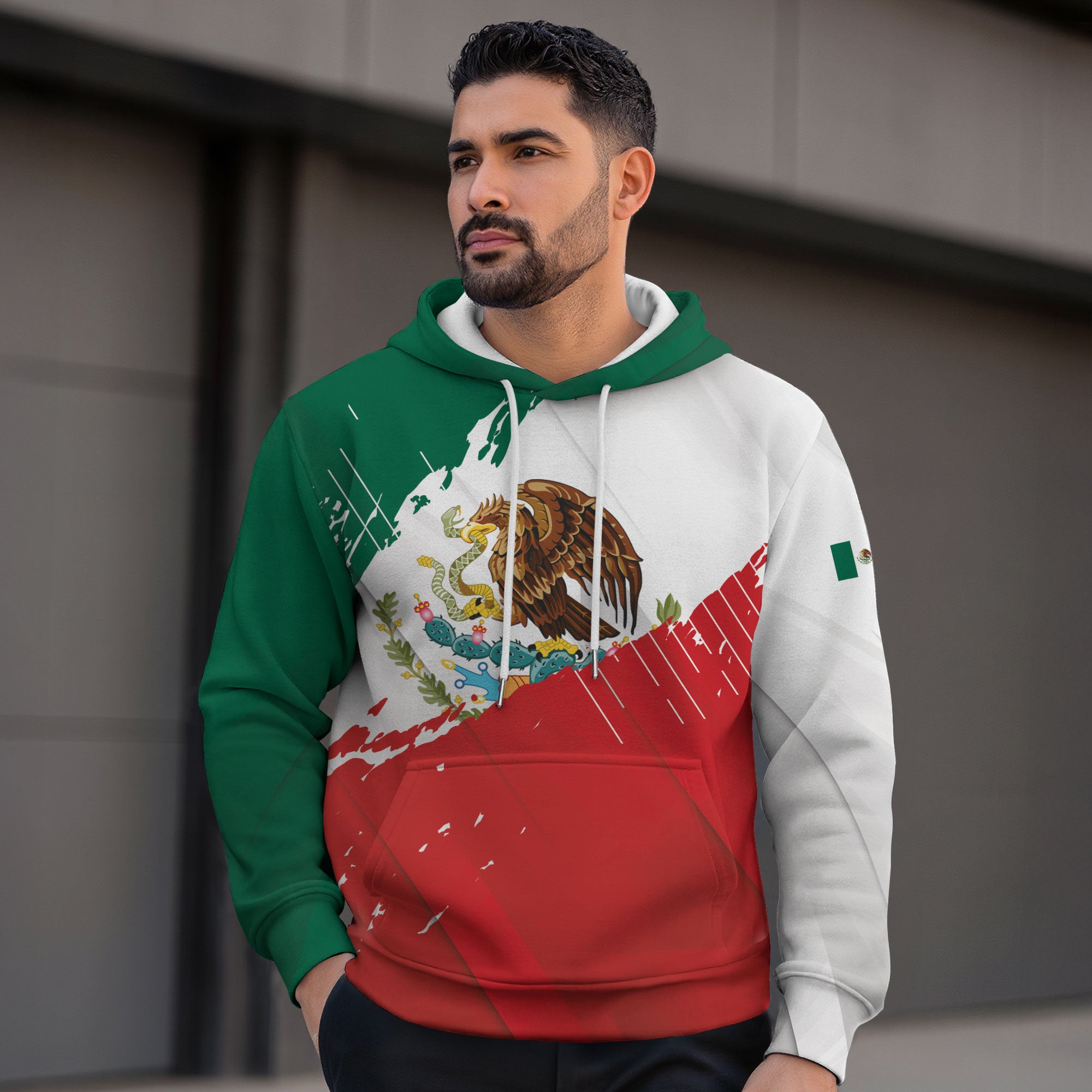 Sudadera con capucha del calendario azteca de piedra solar de México, símbolo antiguo, herencia, orgullo guerrero