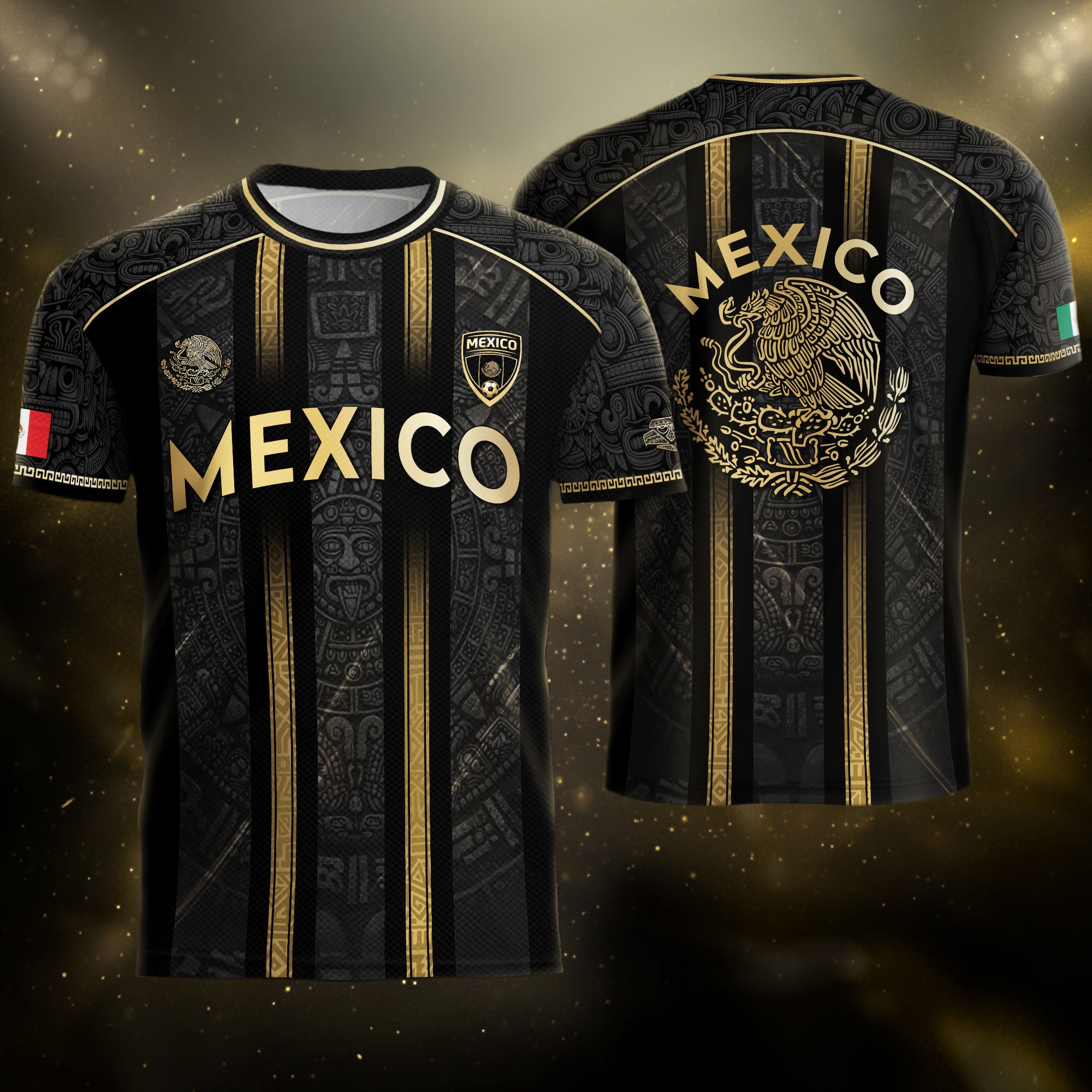 Mexico Soccer Legacy Jersey Gold Black, Tradition, Unity, and Cultural Pride