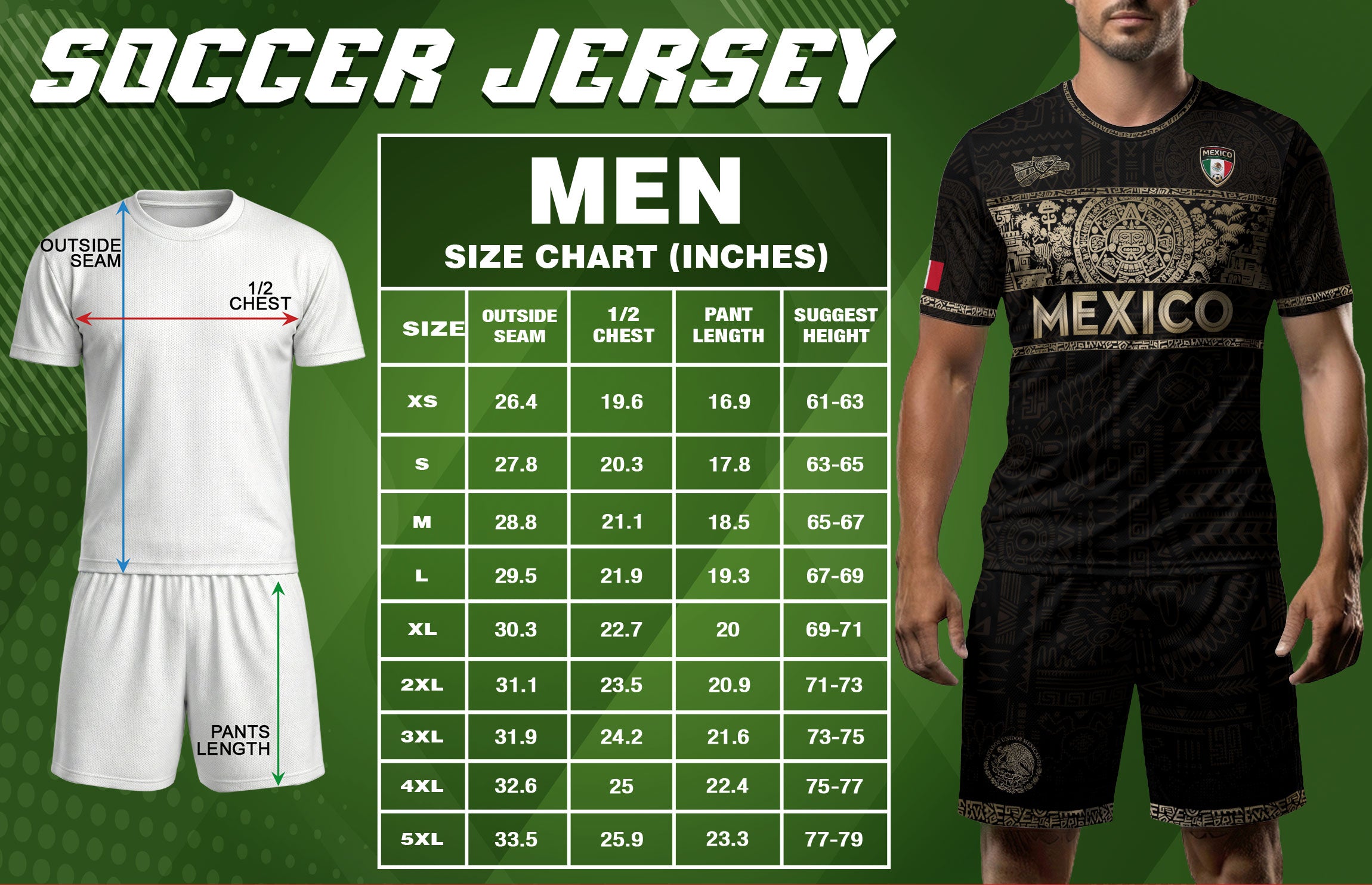 Mexico National Pride Soccer Jersey Black Gold, Cultural Identity Collection