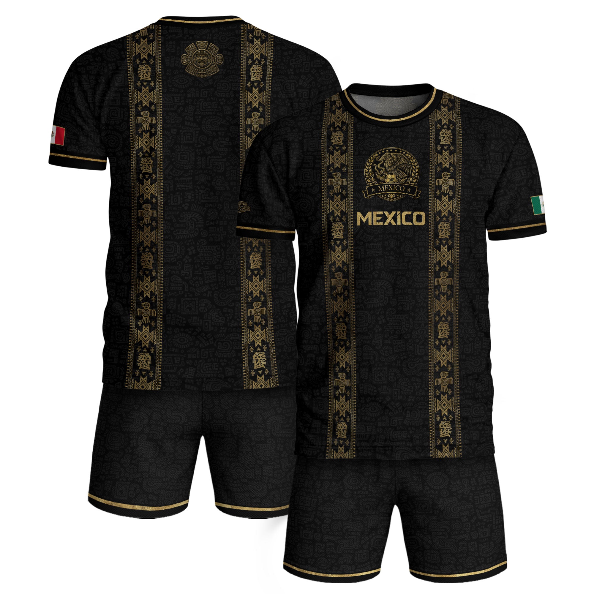 Mexico Soccer Legacy Jersey Black Gold, Inspired by Culture and National Identity