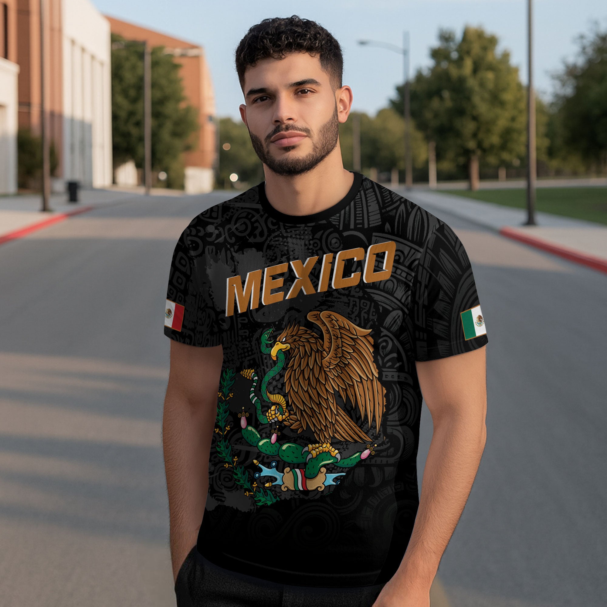 Mexico Eagle Heritage Pride Warrior Spirit Shirt