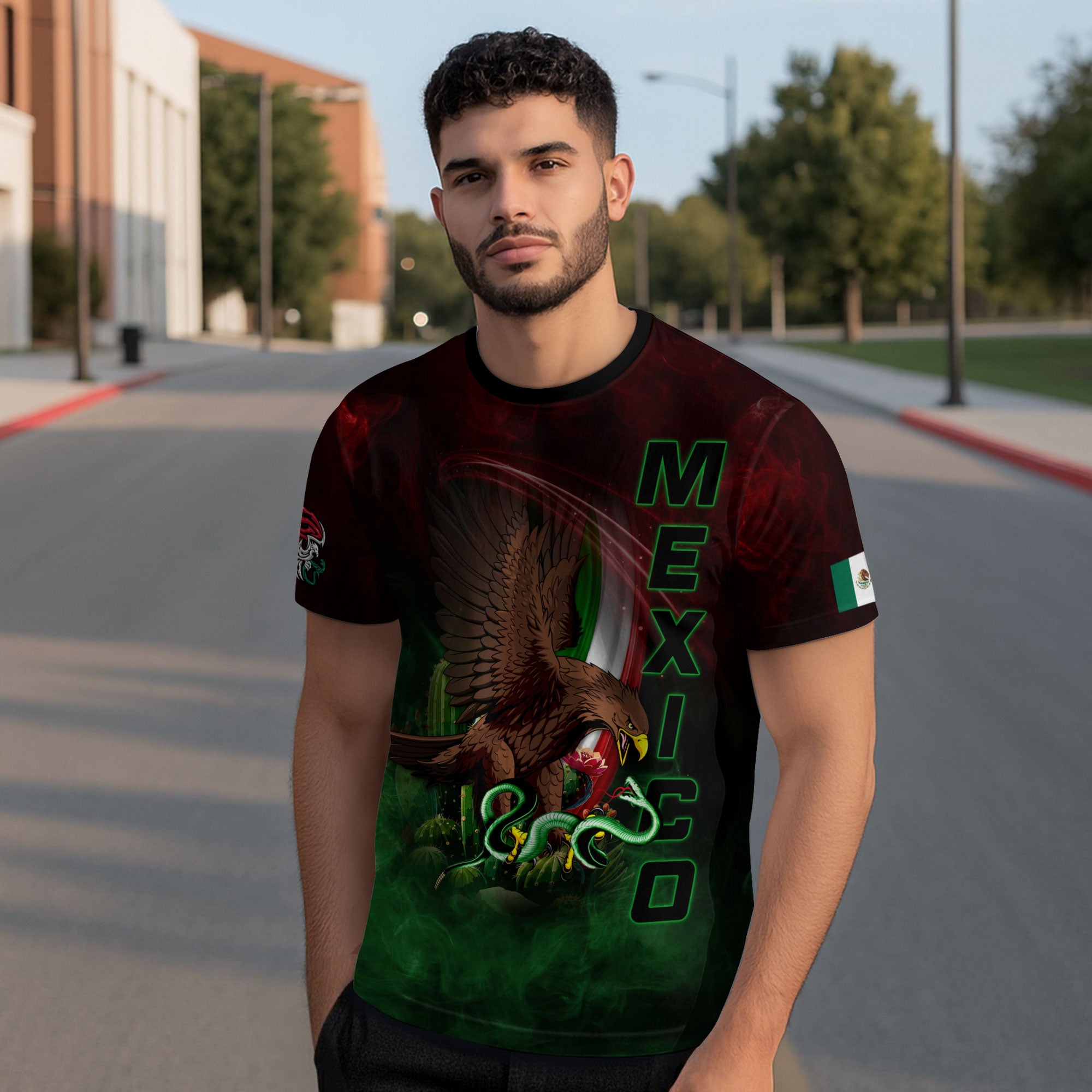 Mexico Eagle Serpent Heritage Pride Warrior Spirit Legacy Culture Shirt