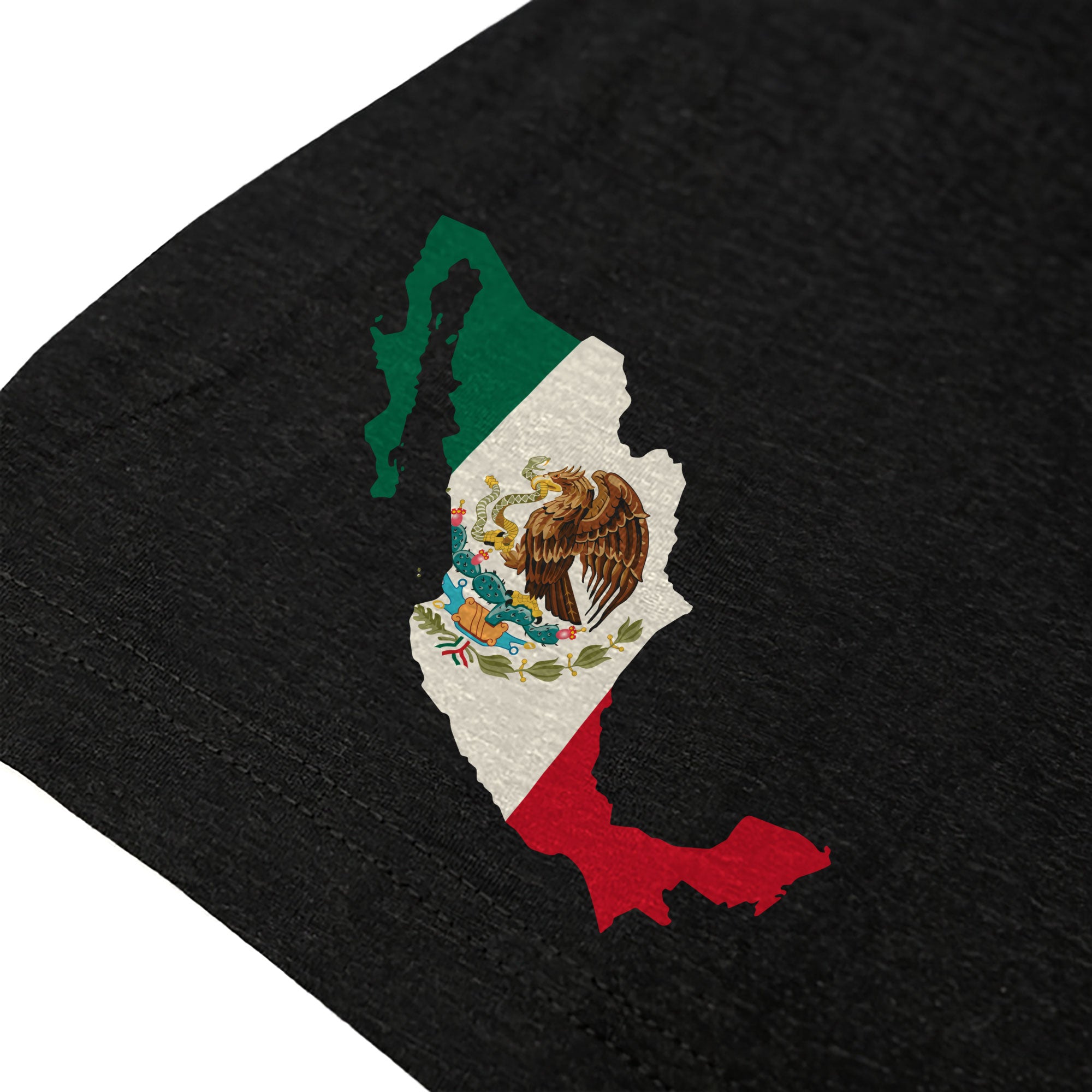 Mexico Graphic T-Shirt Cultural Flag Print Design Casual Short Sleeve Cotton Apparel