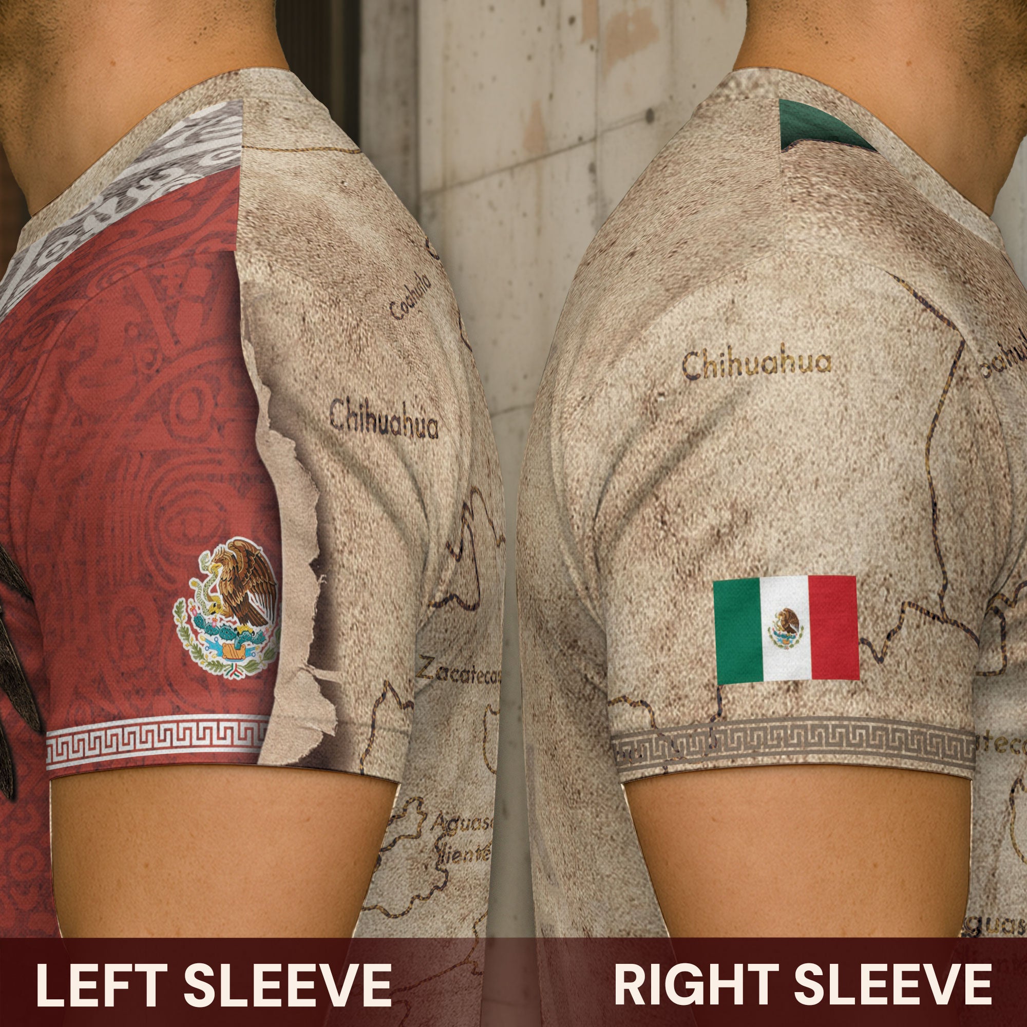 Mexico Flag Eagle Spirit Of The Nation Heritage Pride Shirt