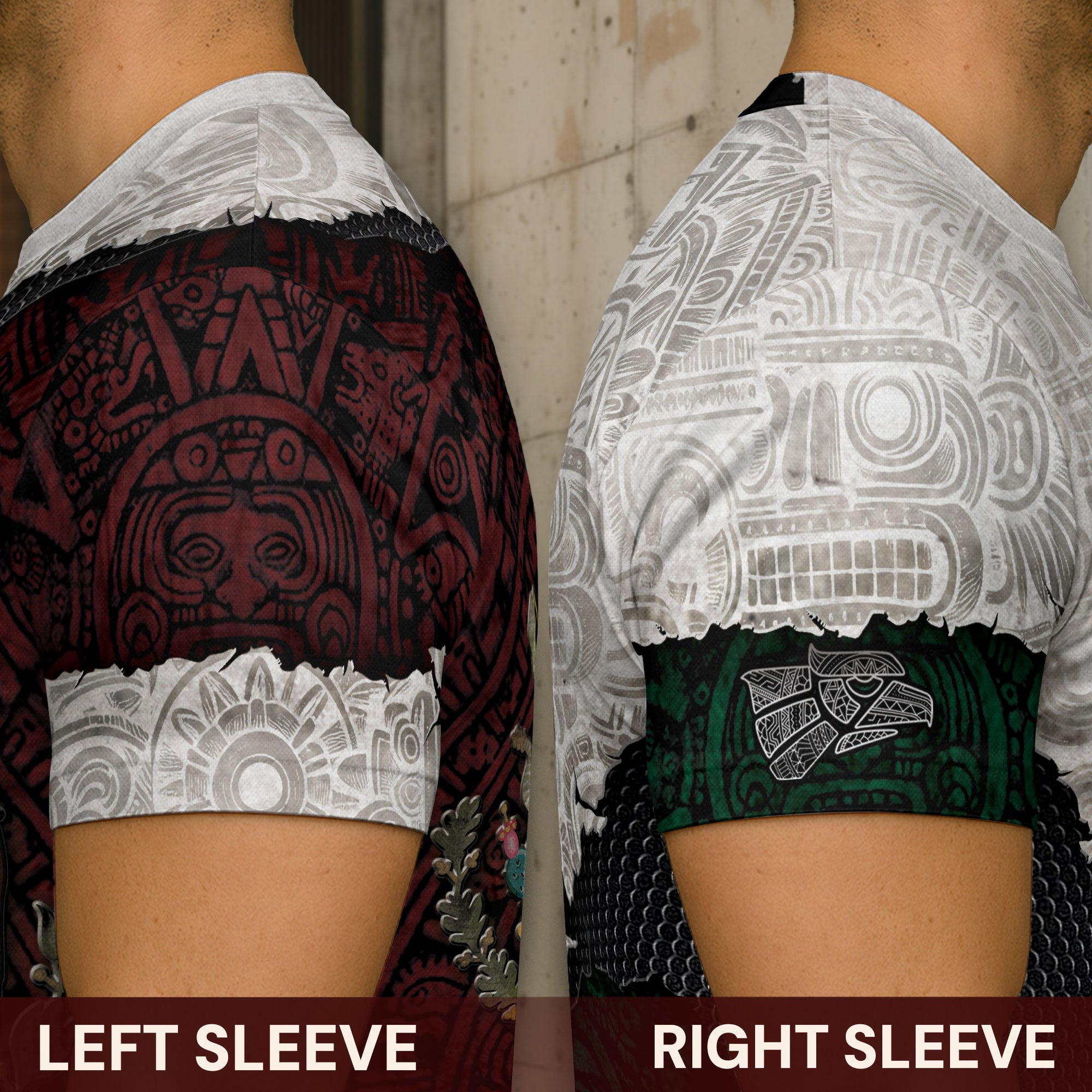 Mexico Flag Aztec Eagle Heritage Pride Warrior Legacy Shirt