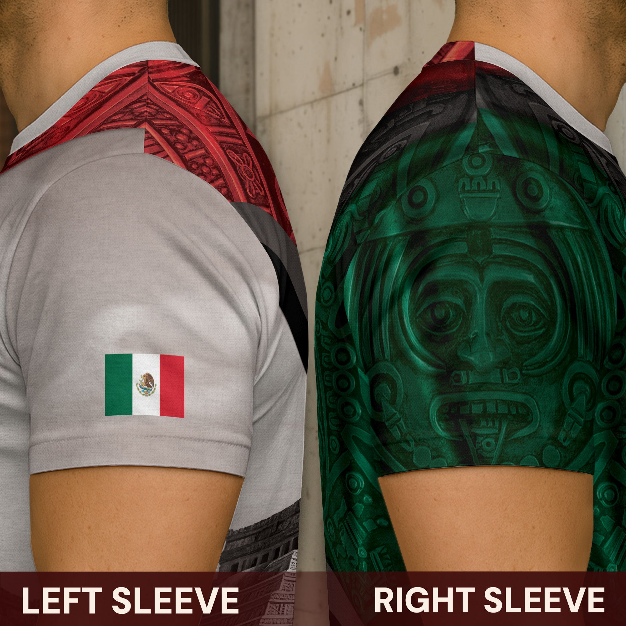 Mexico Flag Pyramid Aztec Heritage Pride Warrior Spirit Legacy Shirt