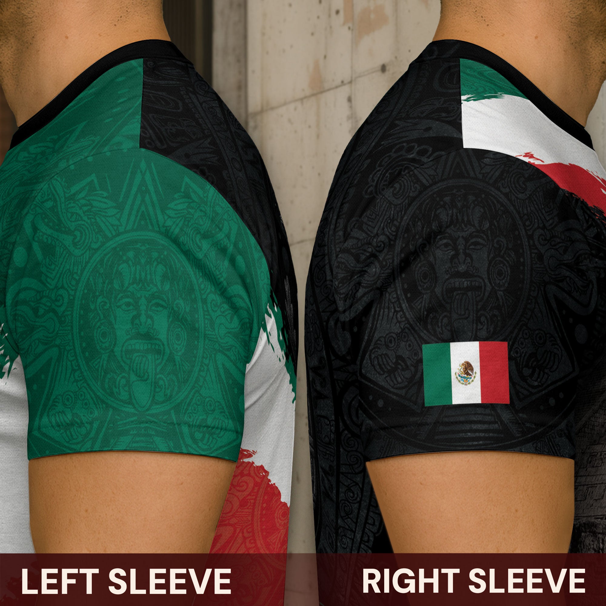 Mexico Flag Pyramid Eagle Aztec Heritage Pride Warrior Spirit Shirt