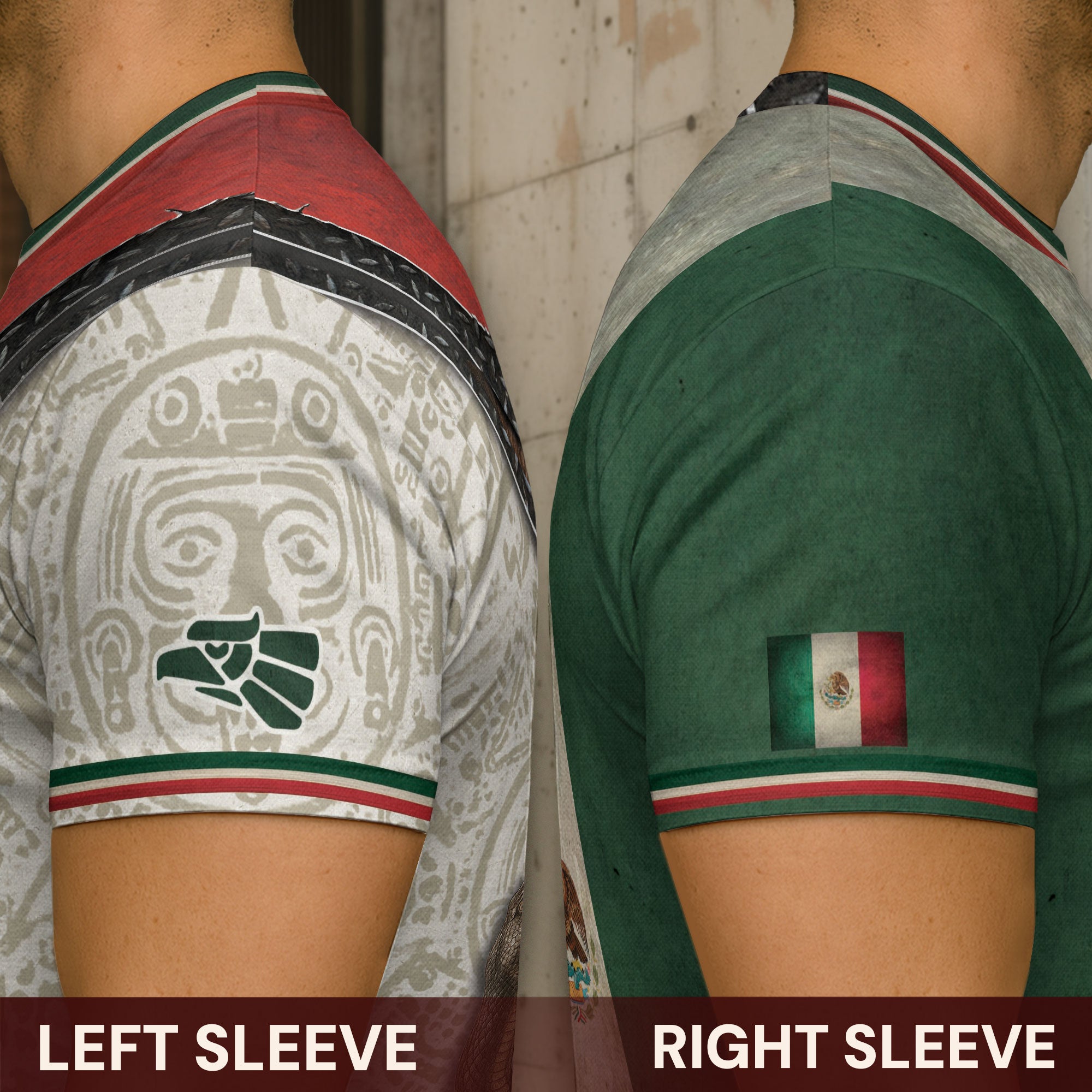 Mexico Flag Eagle Serpent Aztec Pyramid Heritage Pride Legacy Warrior Shirt