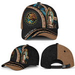 Mexico Guadalupe Virgin Mary Eagle Aztec Heritage Faith Culture Pride Hat