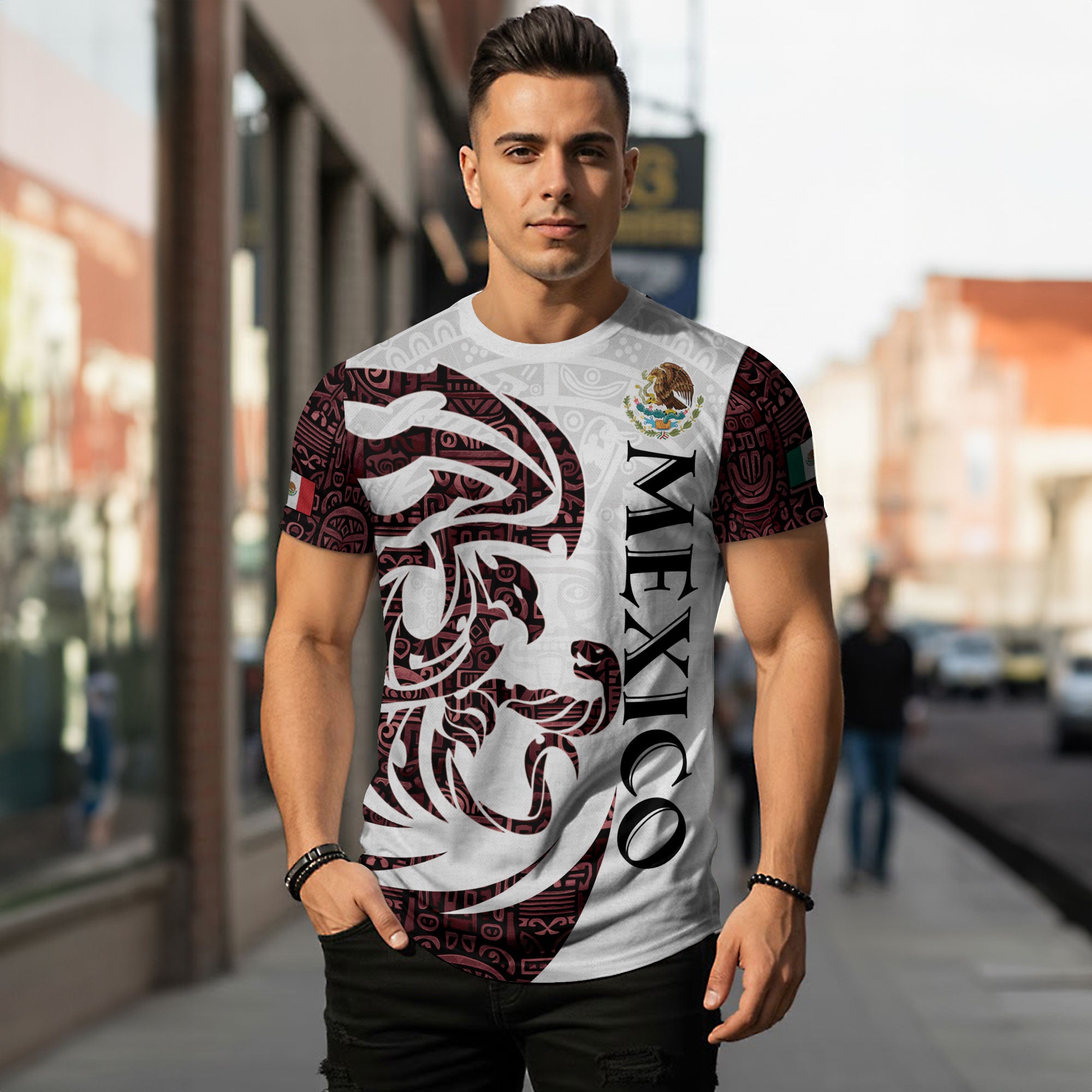 Mexico Aztec Pyramid Heritage Pride Warrior Spirit Shirt