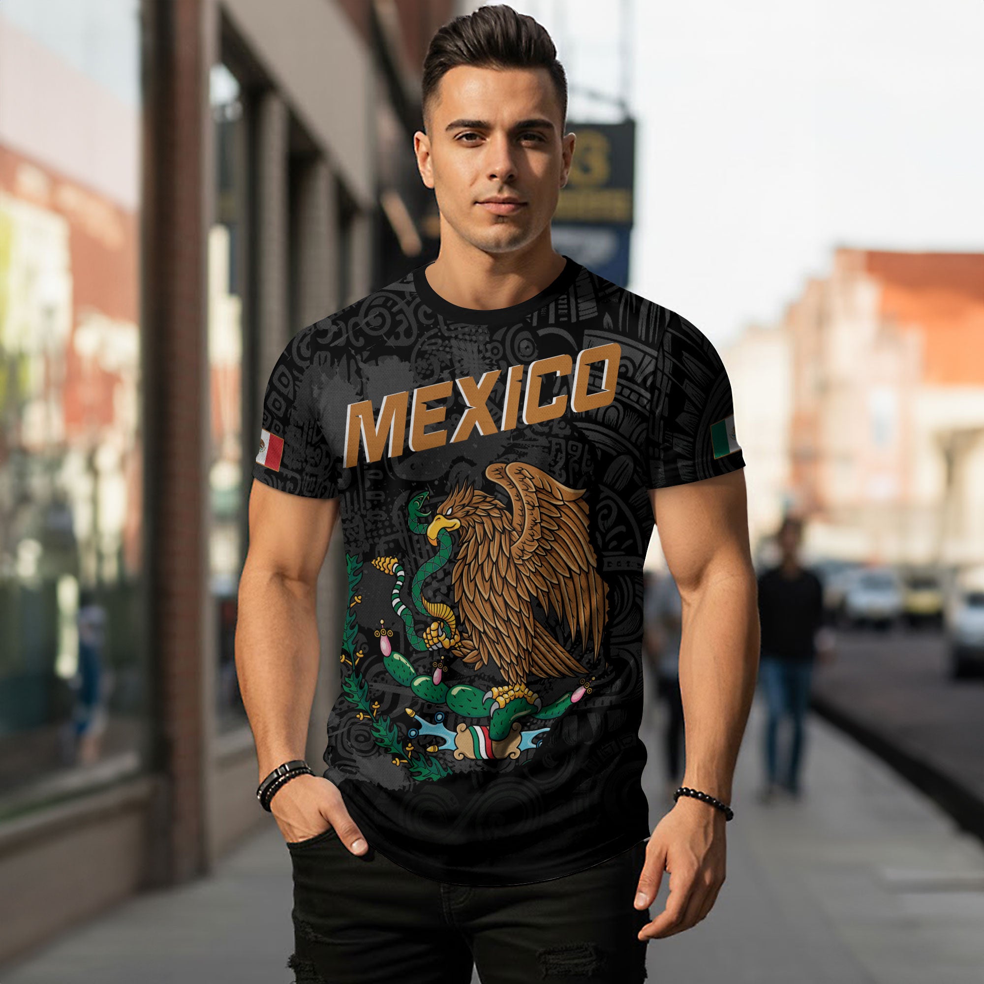 Mexico Eagle Heritage Pride Warrior Spirit Shirt