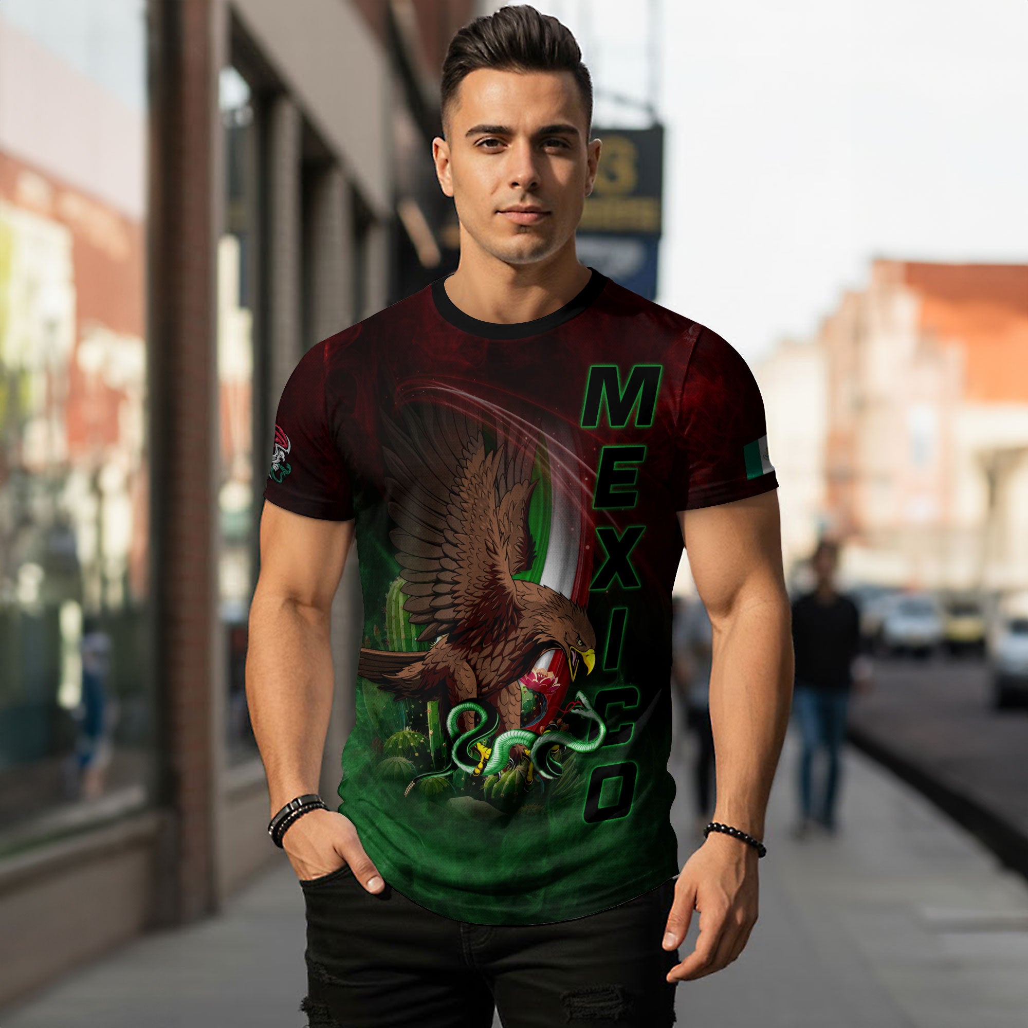 Mexico Eagle Serpent Heritage Pride Warrior Spirit Legacy Culture Shirt