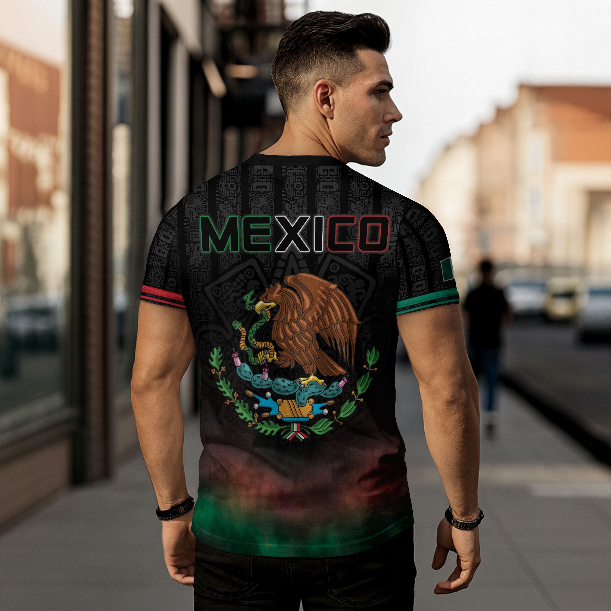 Mexico Aztec Warrior Eagle Heritage Spirit Pride Legacy Culture Shirt