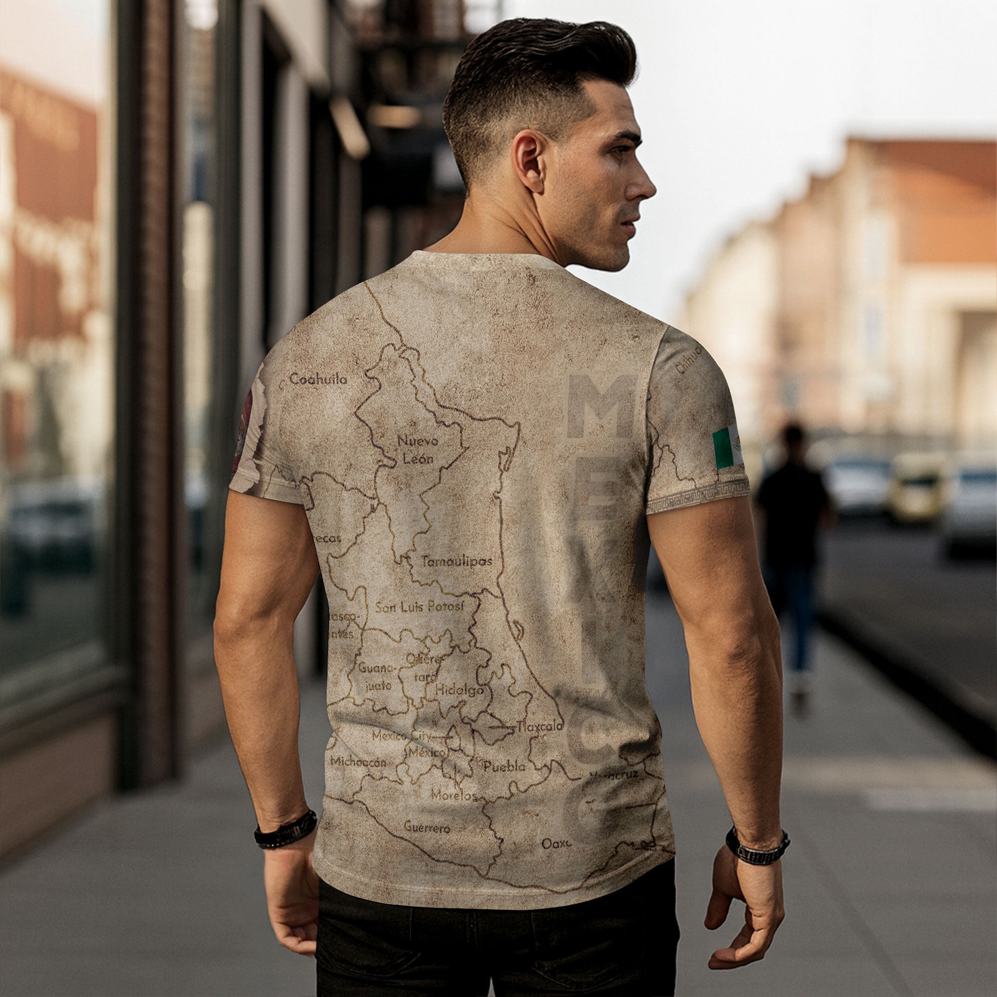 Mexico Flag Eagle Spirit Of The Nation Heritage Pride Shirt