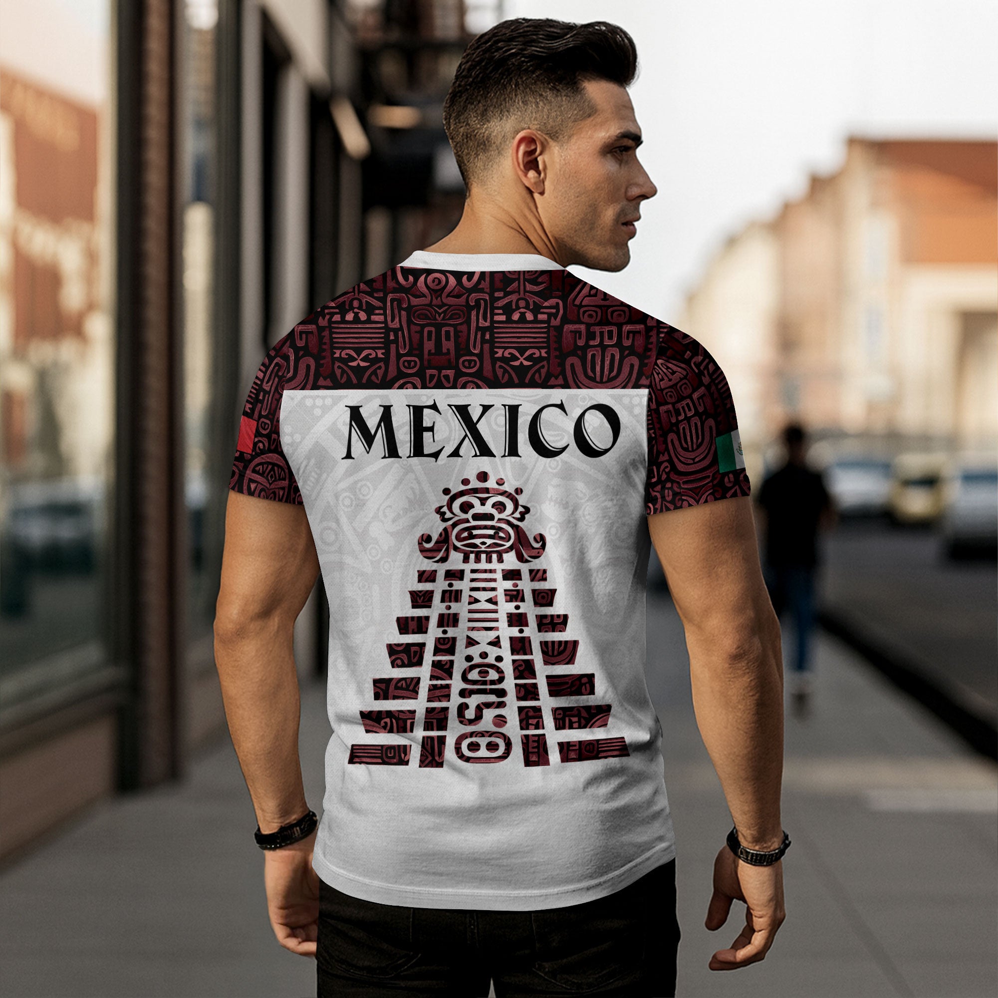 Mexico Aztec Pyramid Heritage Pride Warrior Spirit Shirt
