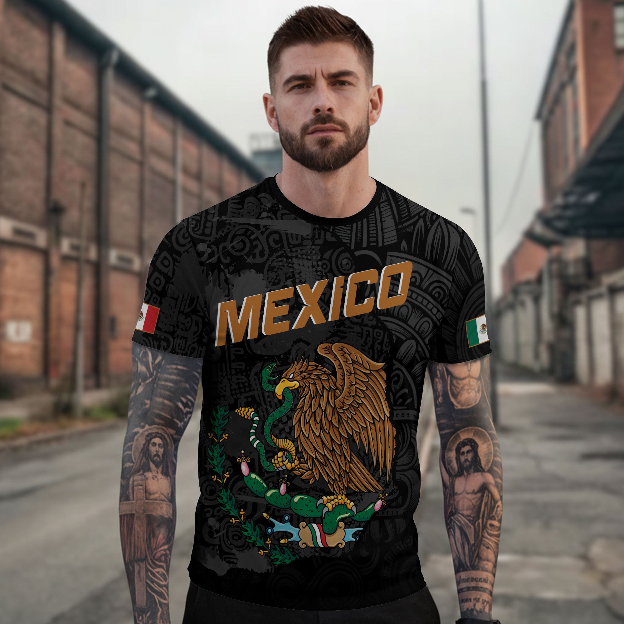 Mexico Eagle Heritage Pride Warrior Spirit Shirt