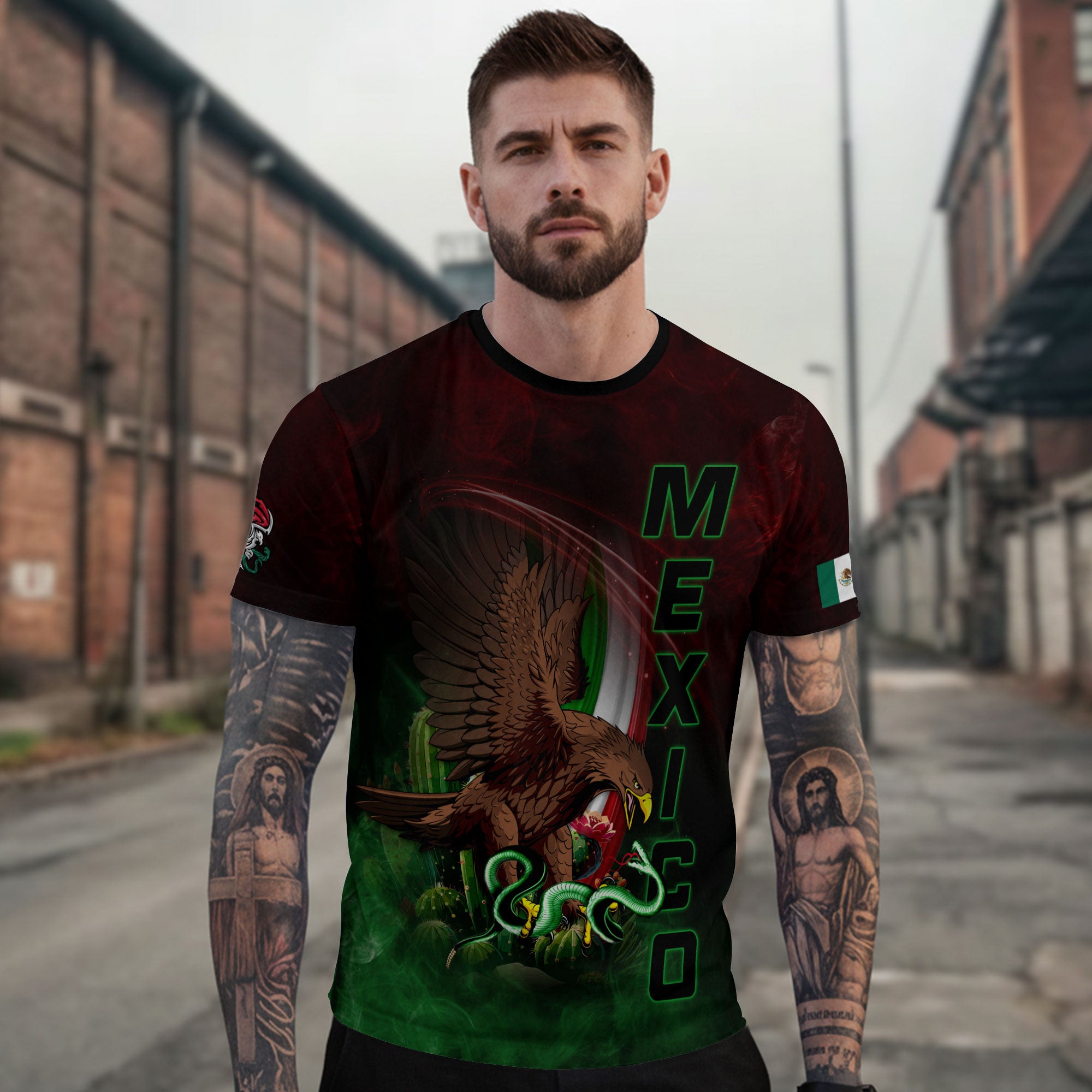 Mexico Eagle Serpent Heritage Pride Warrior Spirit Legacy Culture Shirt