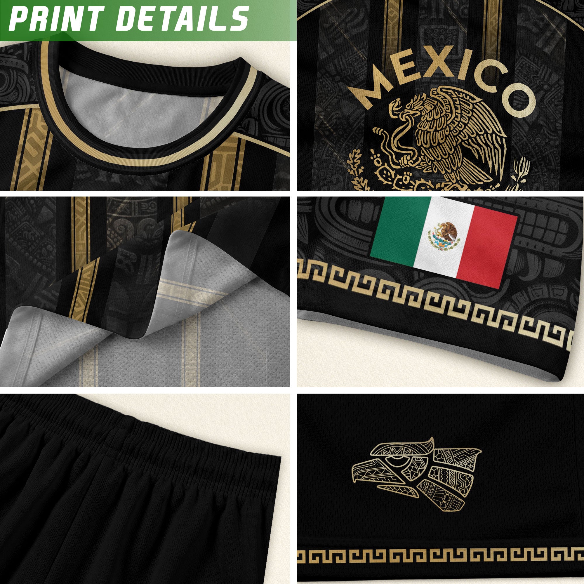 Mexico Soccer Legacy Jersey Gold Black, Tradition, Unity, and Cultural Pride