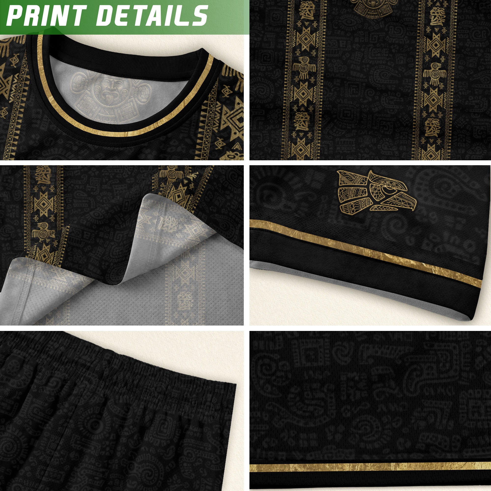 Mexico Soccer Legacy Jersey Black Gold, Inspired by Culture and National Identity