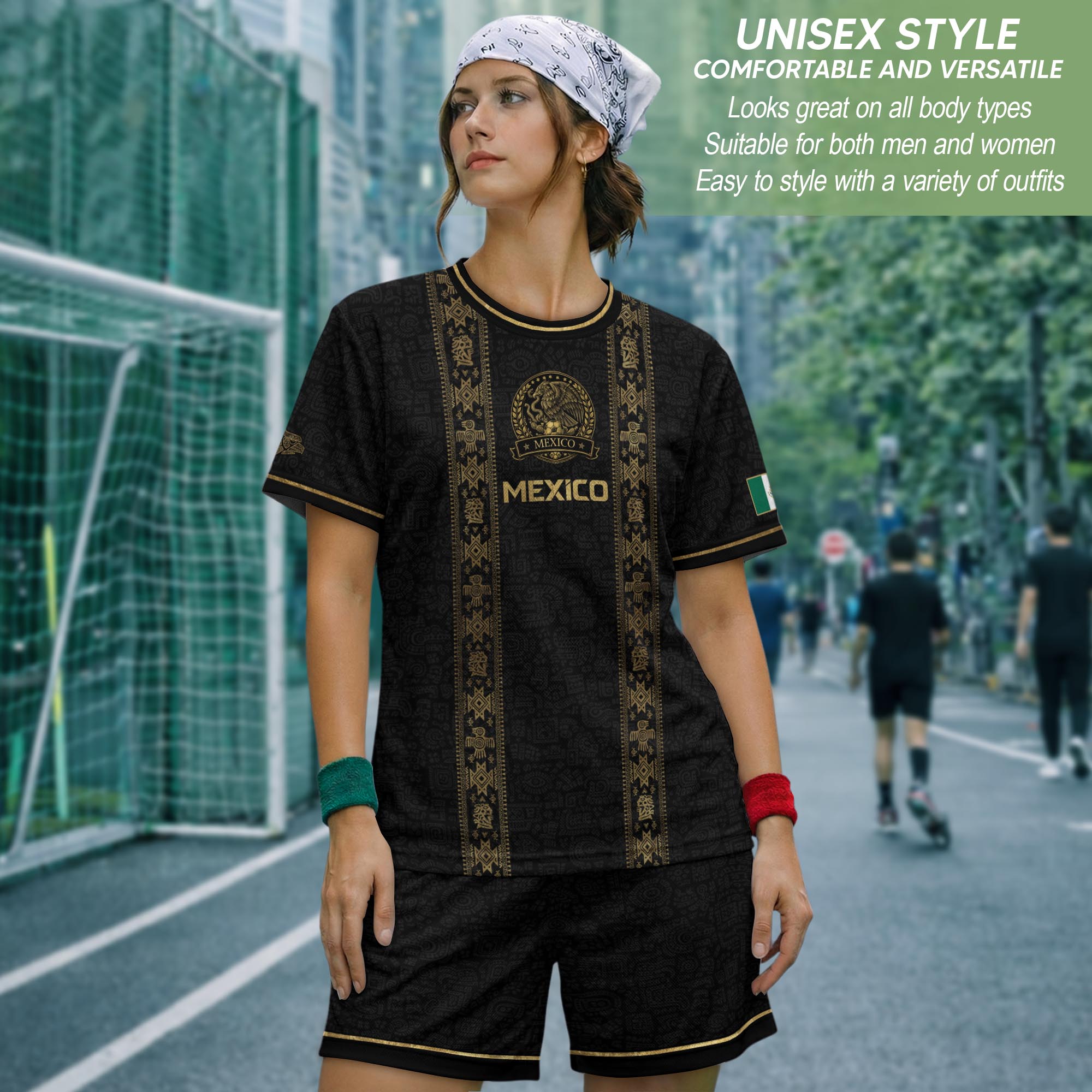 Mexico Soccer Legacy Jersey Black Gold, Inspired by Culture and National Identity