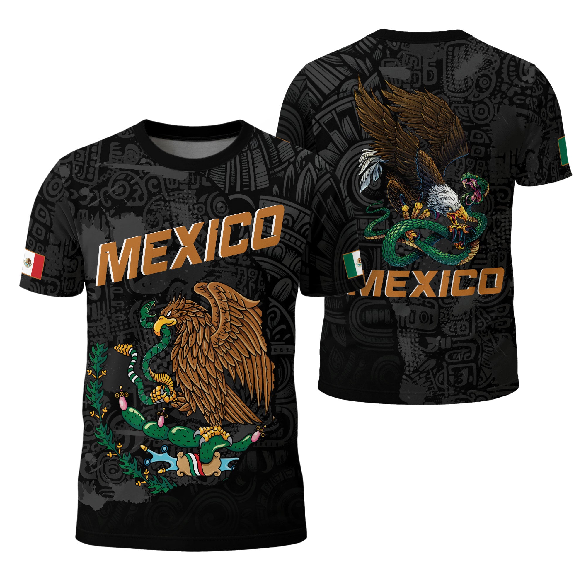Mexico Eagle Heritage Pride Warrior Spirit Shirt