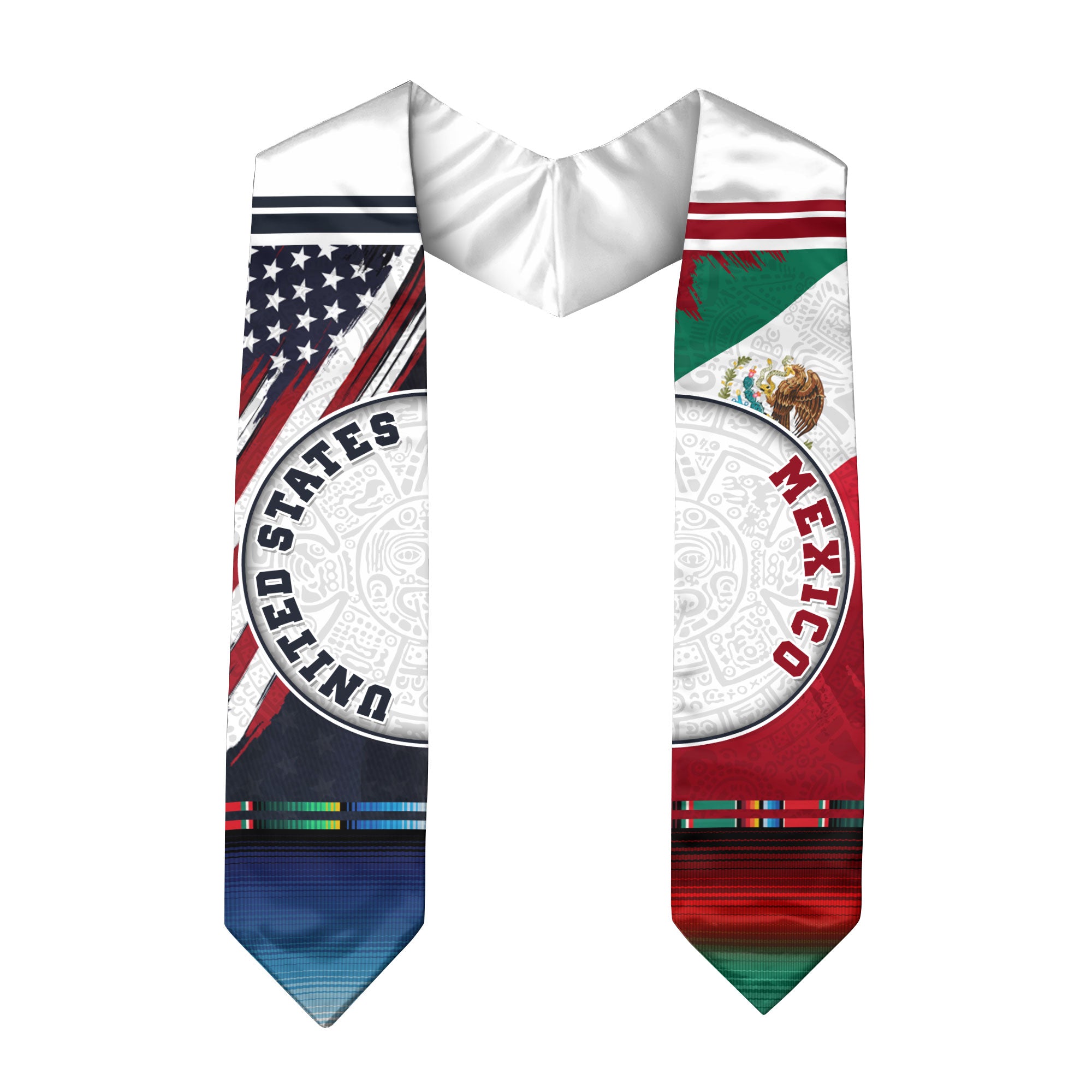 Graduation Sash Mexican Mexico 2026, Stole for Class Graduate