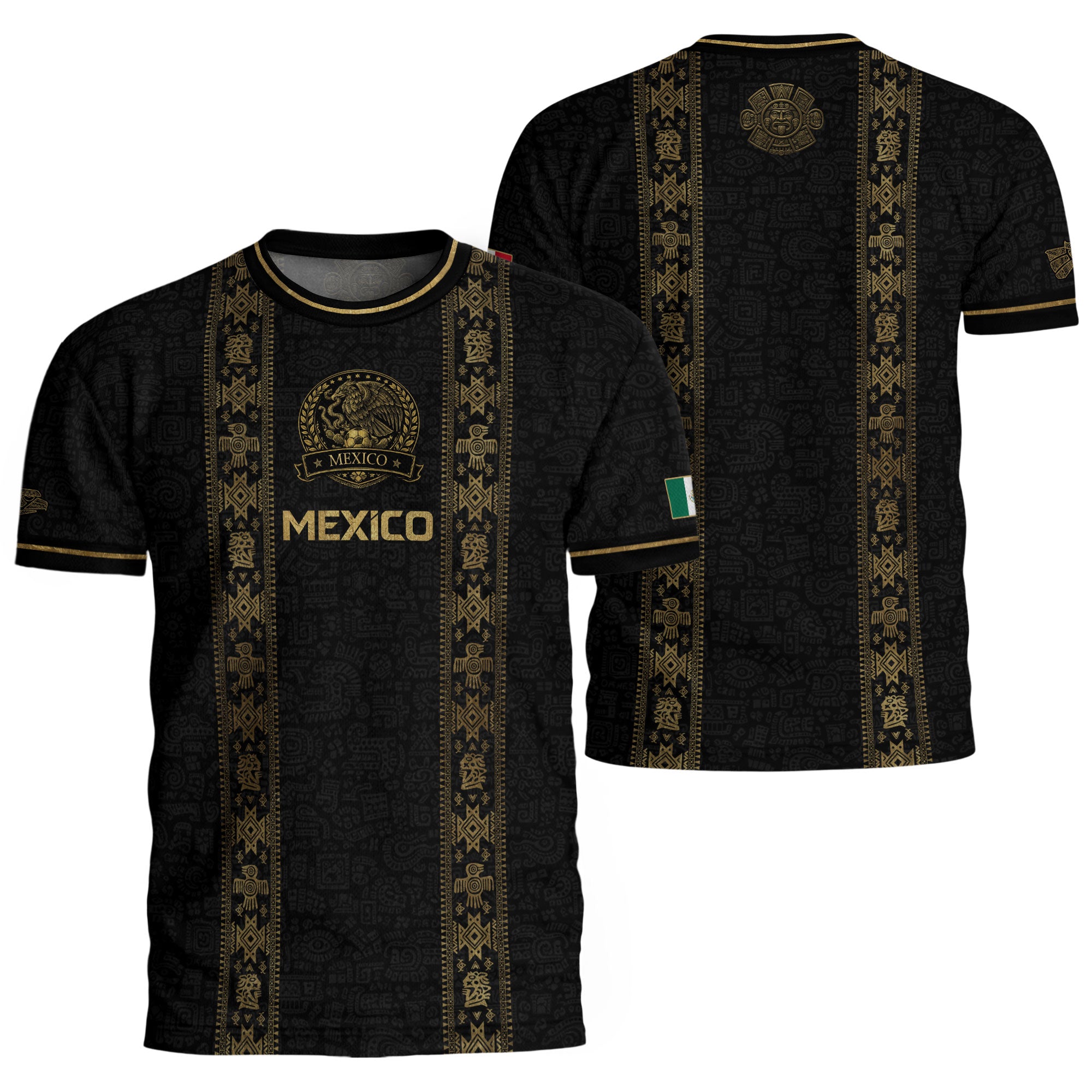 Mexico Soccer Legacy Jersey Black Gold, Inspired by Culture and National Identity