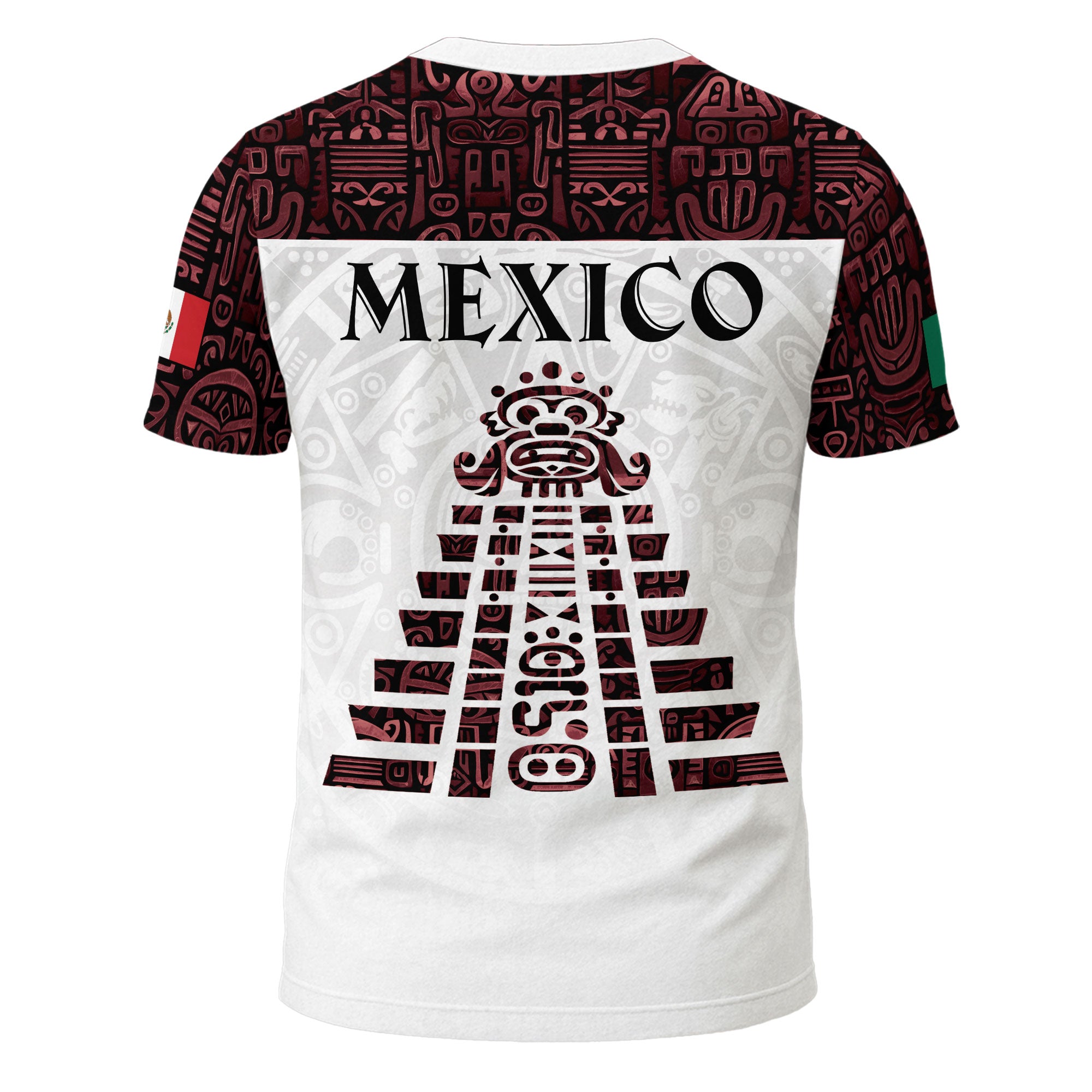 Mexico Aztec Pyramid Heritage Pride Warrior Spirit Shirt