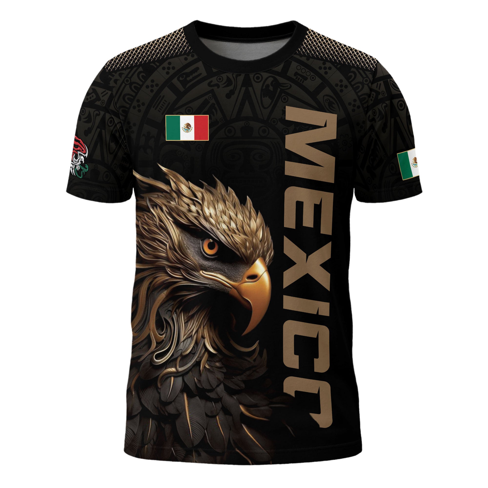 Mexico Aztec Eagle Heritage Pride Warrior Spirit Shirt