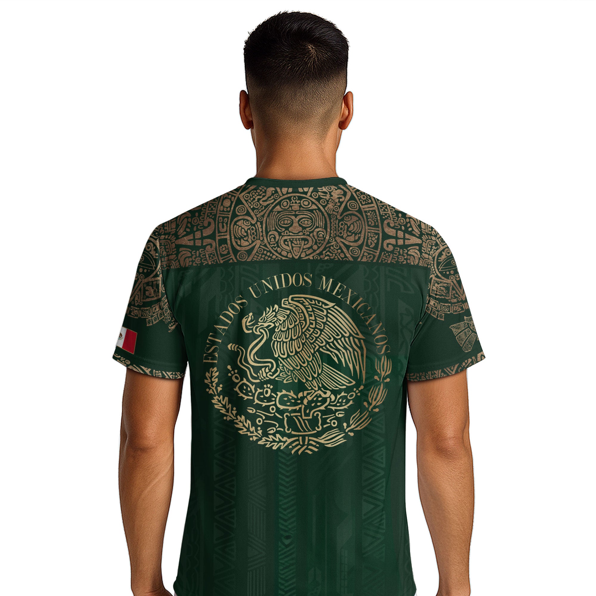 Mexico Green Aztec Eagle Heritage Soccer Jersey